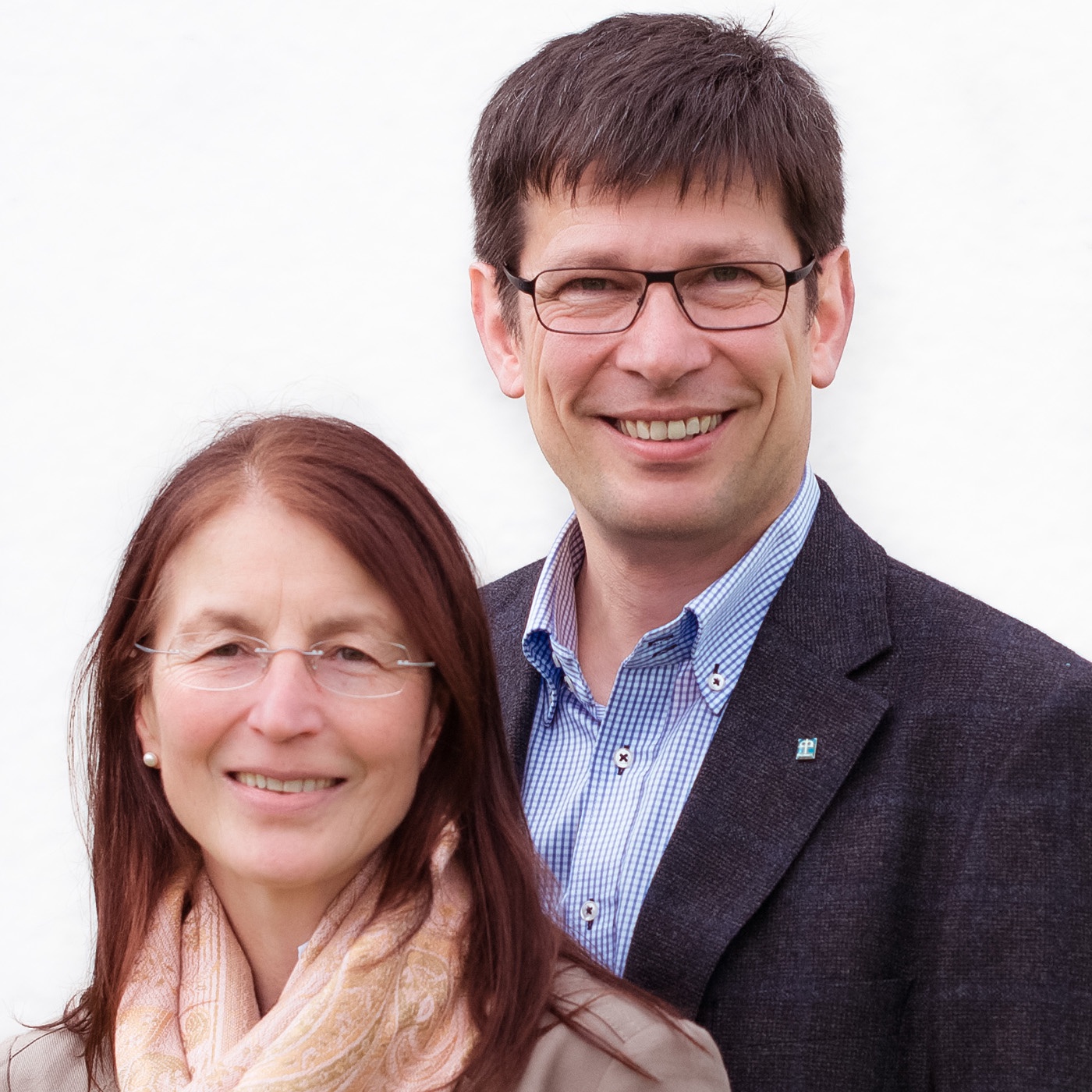 Das Pfarrerehepaar Birgit und Peter Schmogro