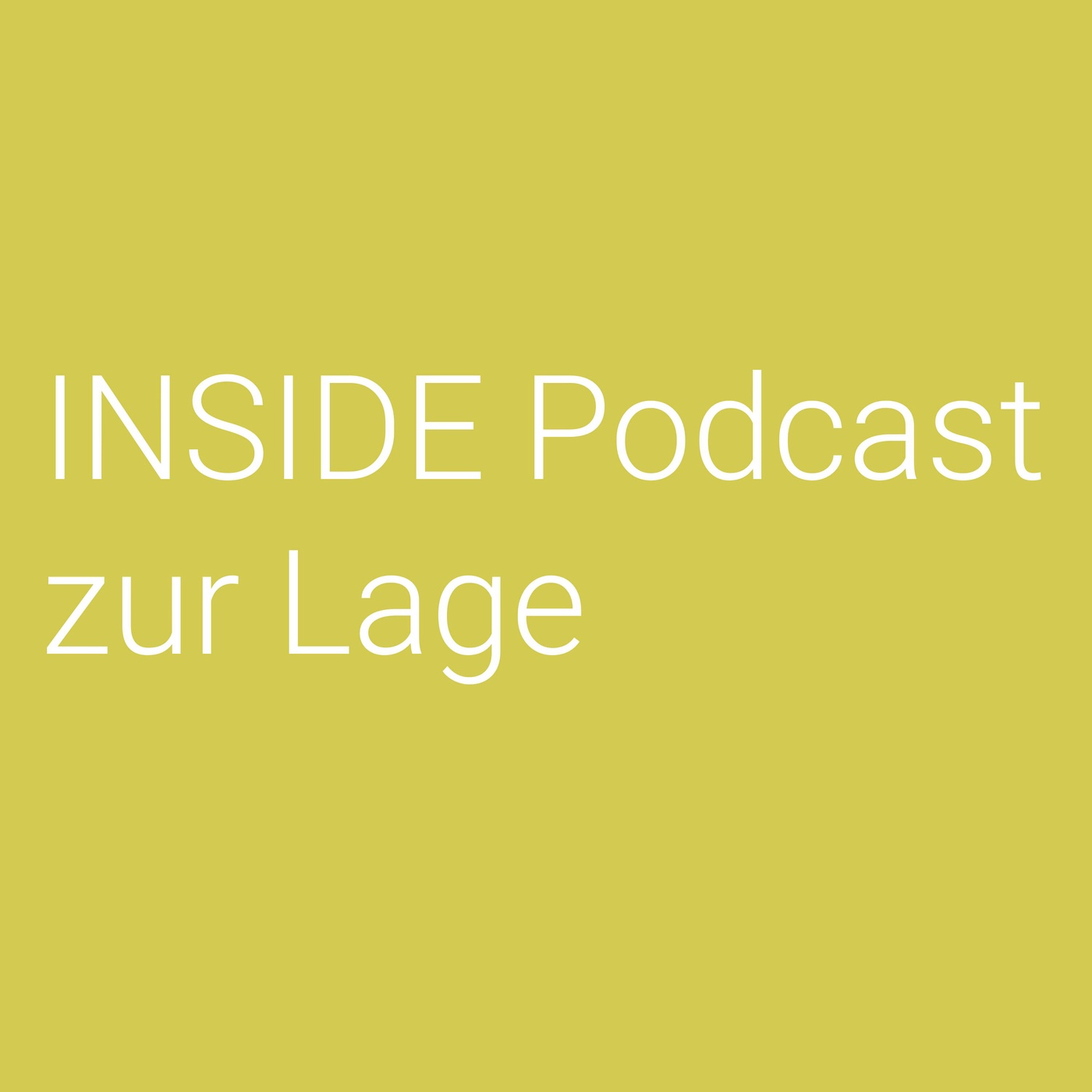 INSIDE Podcast zur Lage: Digitalisierungsschub Corona