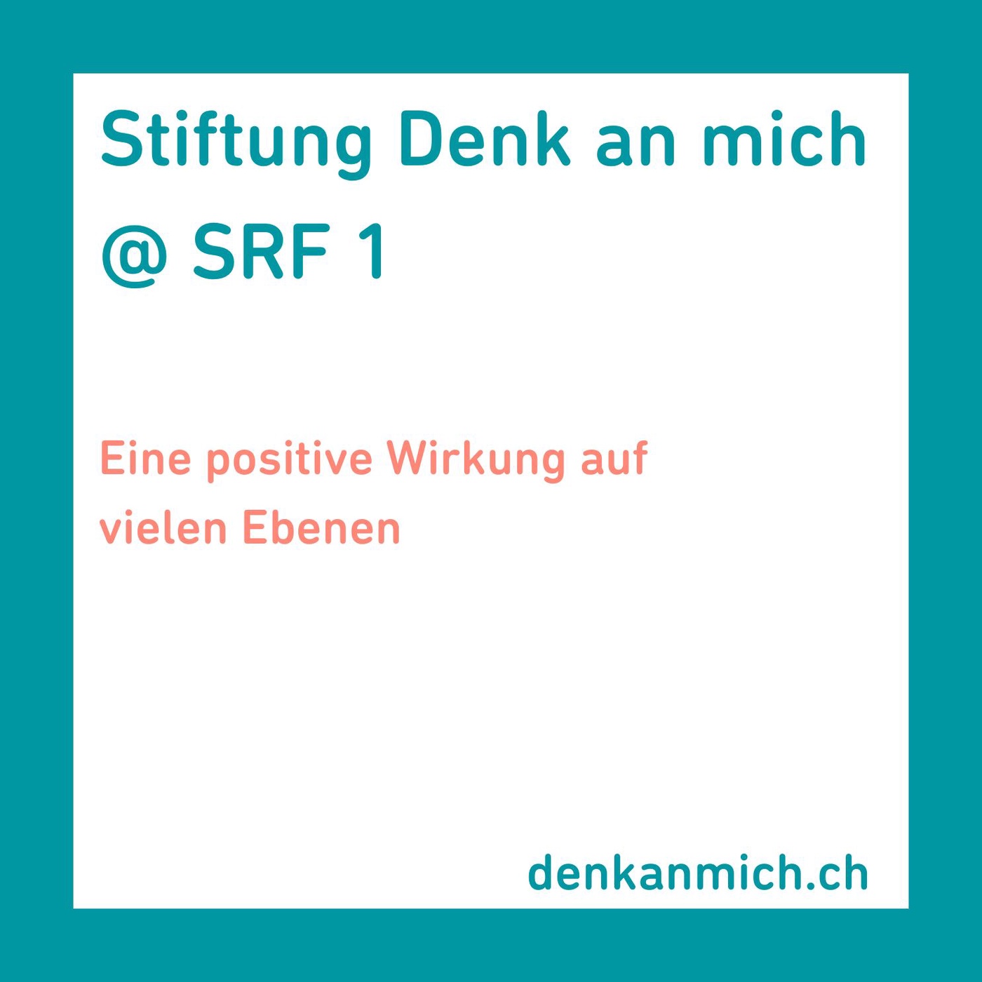 Eine positive Wirkung auf vielen Ebenen