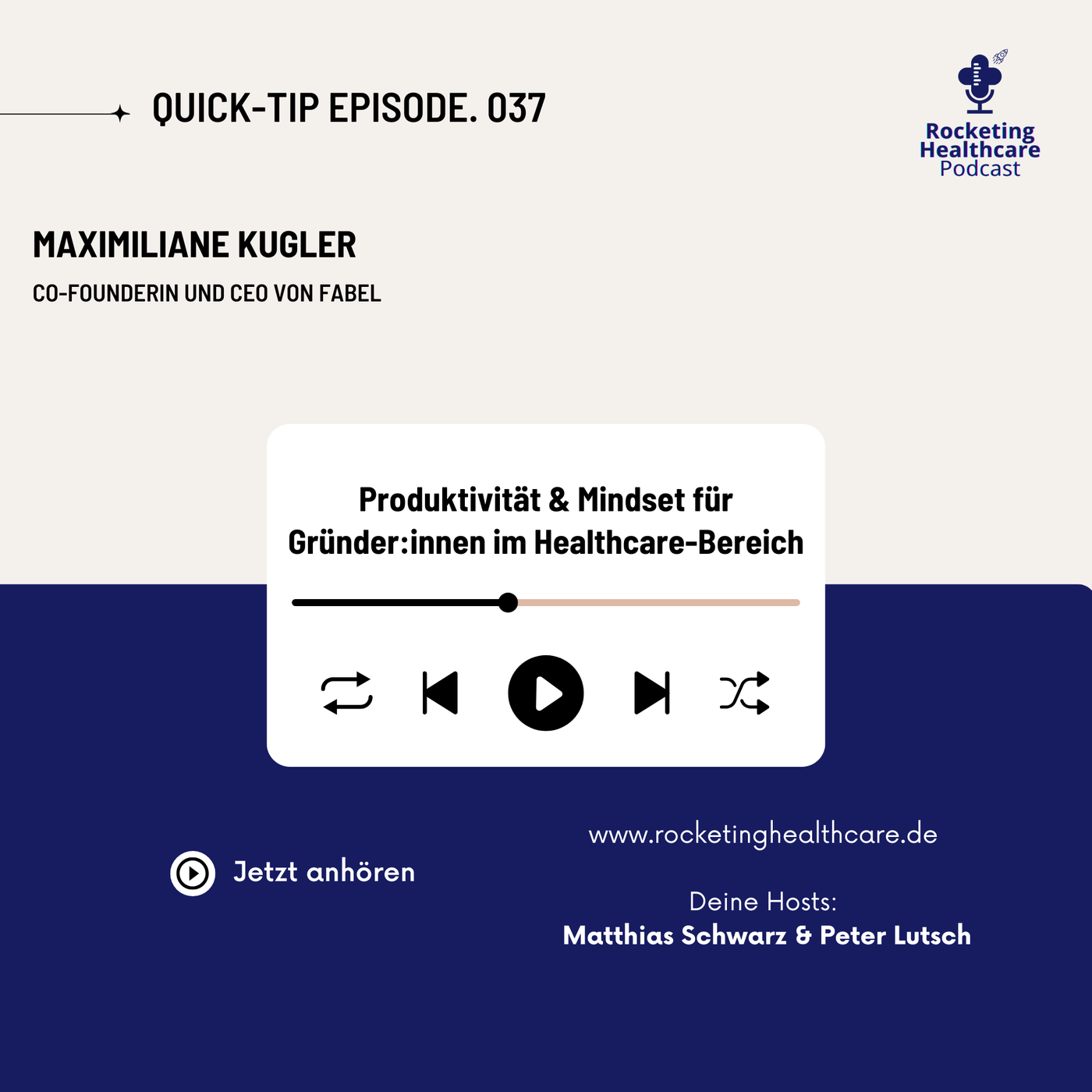 QuickTips #37: Mit Maximiliane Kugler, Co-Founderin und CEO von Fabel