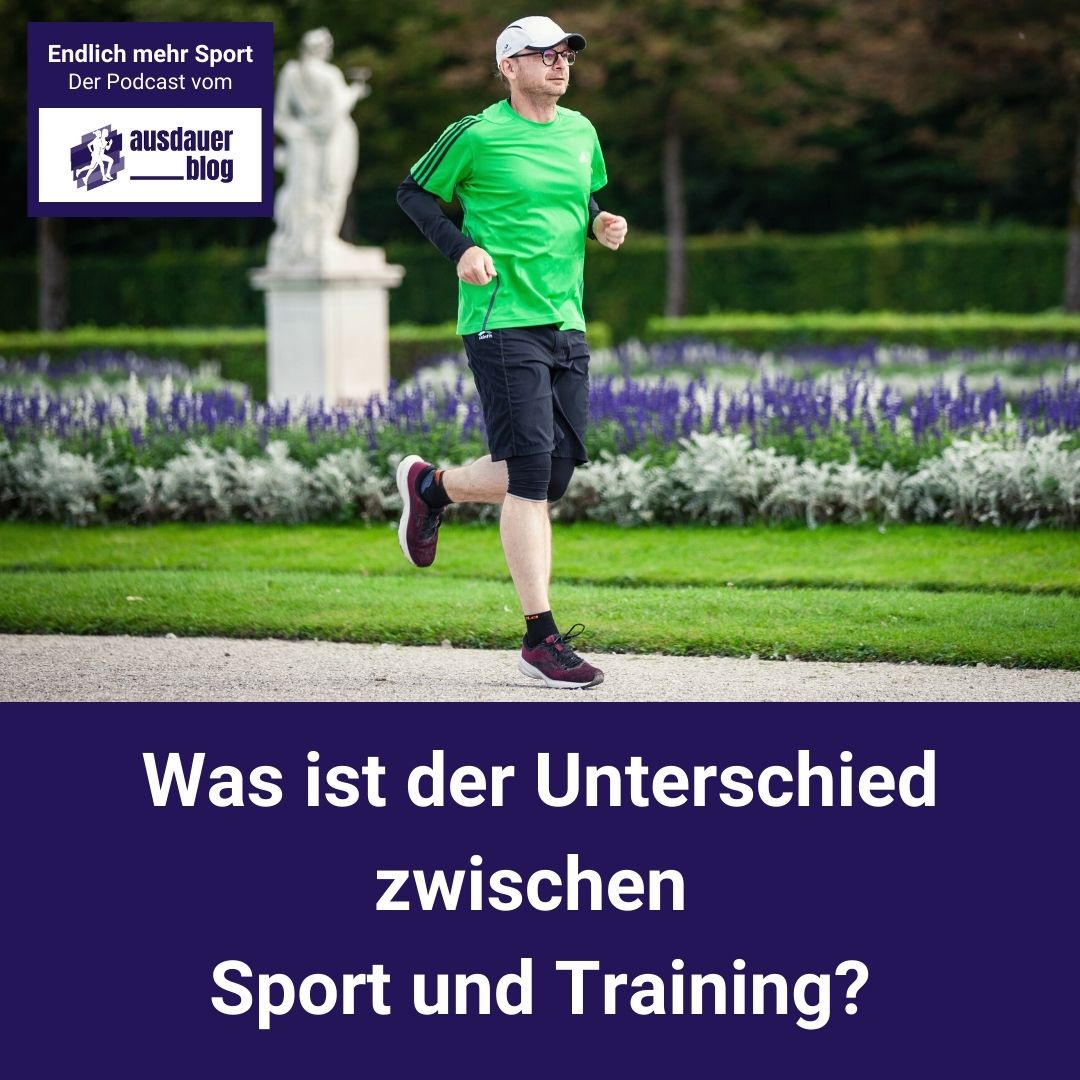 Was ist der Unterschied zwischen Sport und Training?