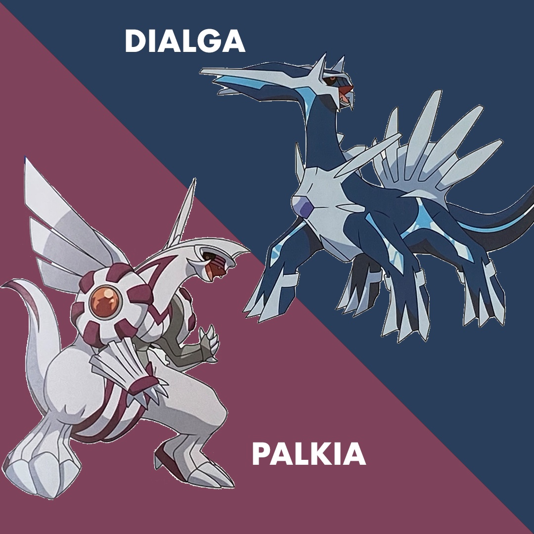 Über die seltenen Pokemon Dialga und Palkia