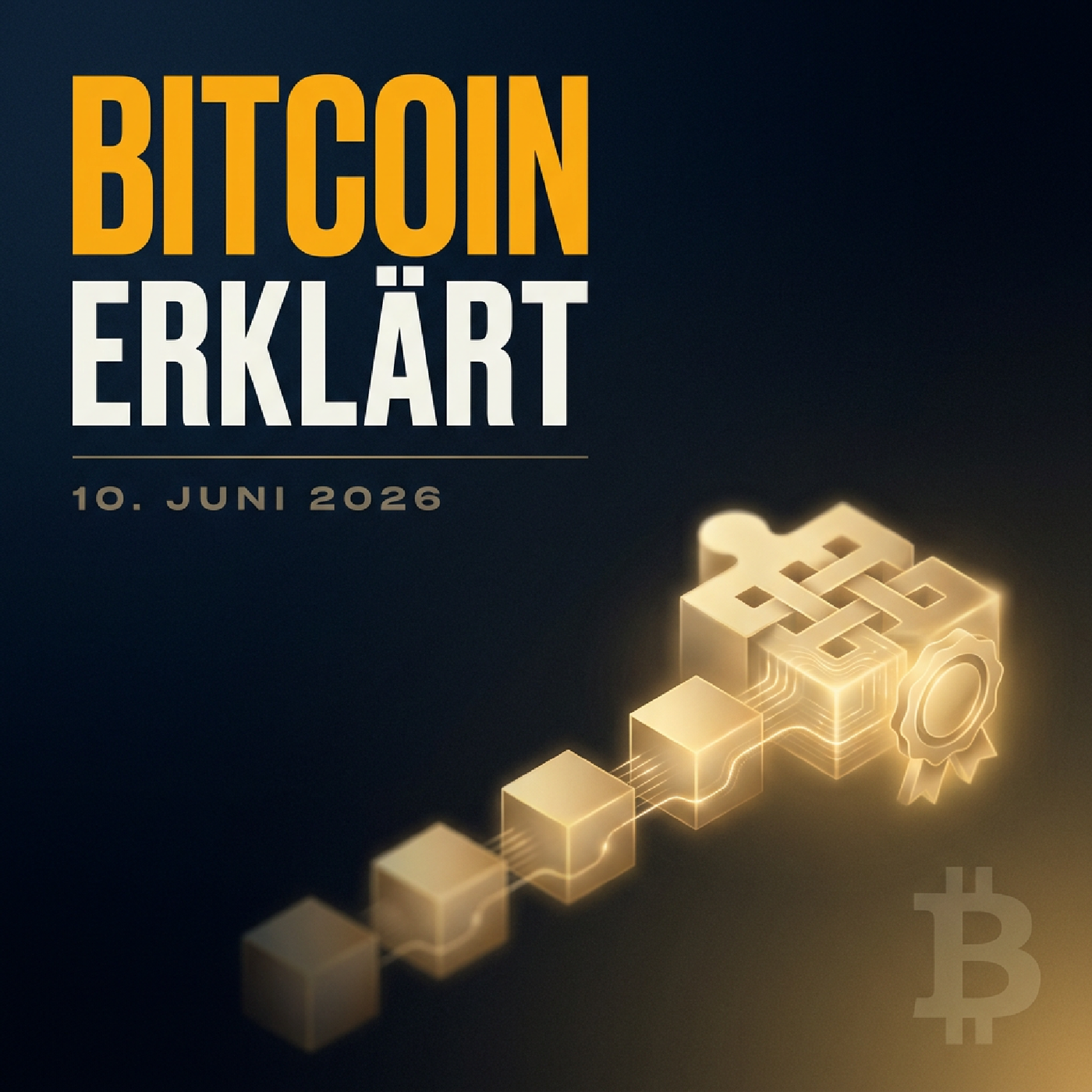 Bitcoin Erklärt · 10.06.2026 — Proof of Work: Funktion und Bedeutung für Bitcoin