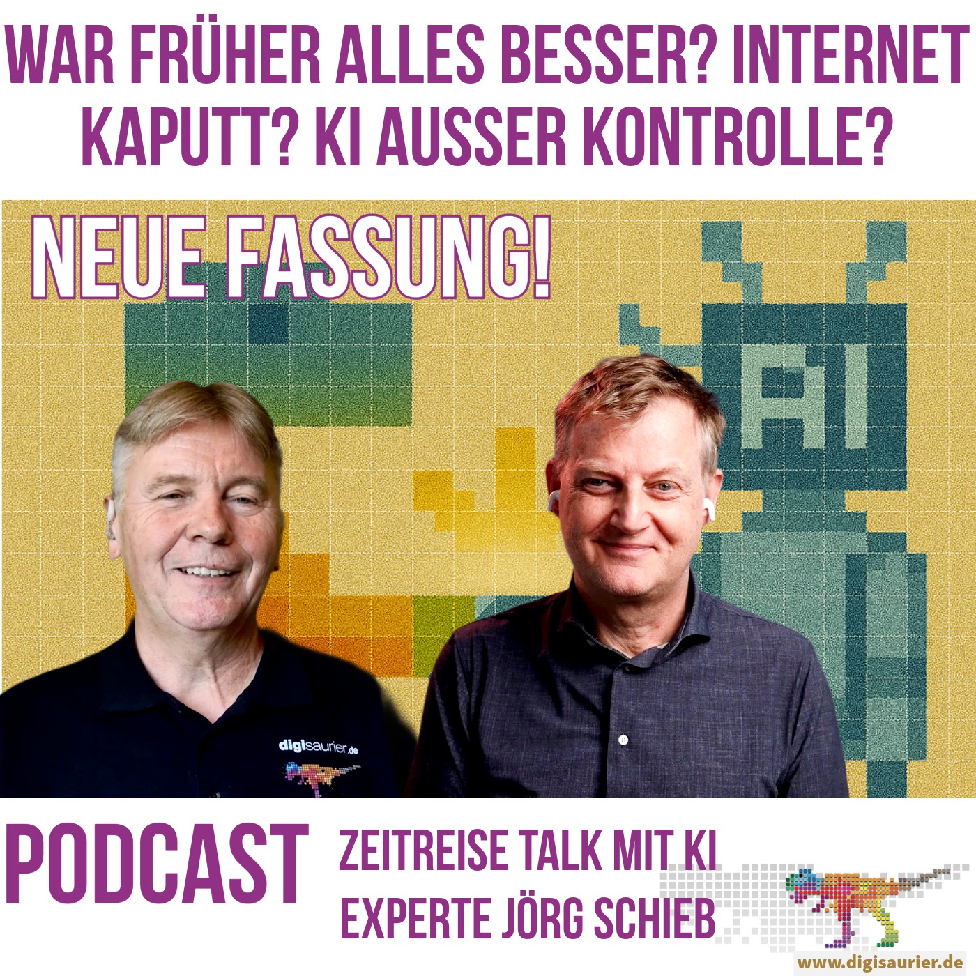 Früher alles besser? Internet kaputt, KI außer Kontrolle? – mit Jörg Schieb