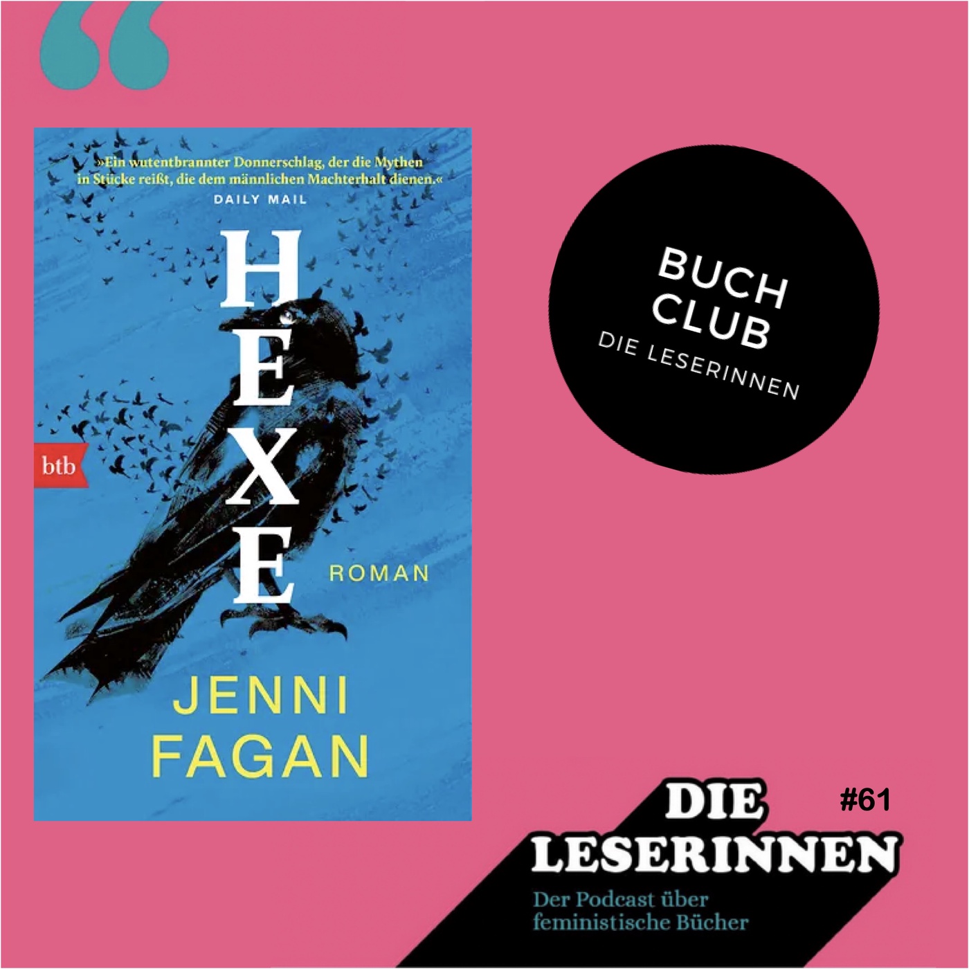 Folge 61: Der Buch Club zu Hexe von Jenny Fagan