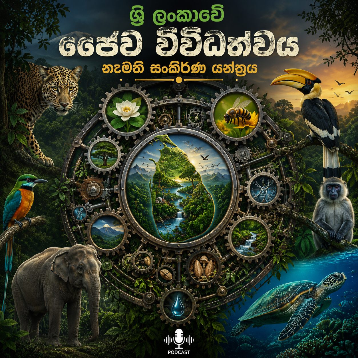 ශ්‍රී ලංකාවේ ජෛව විවිධත්වය නැමති සංකීර්ණ යන්ත්‍රය