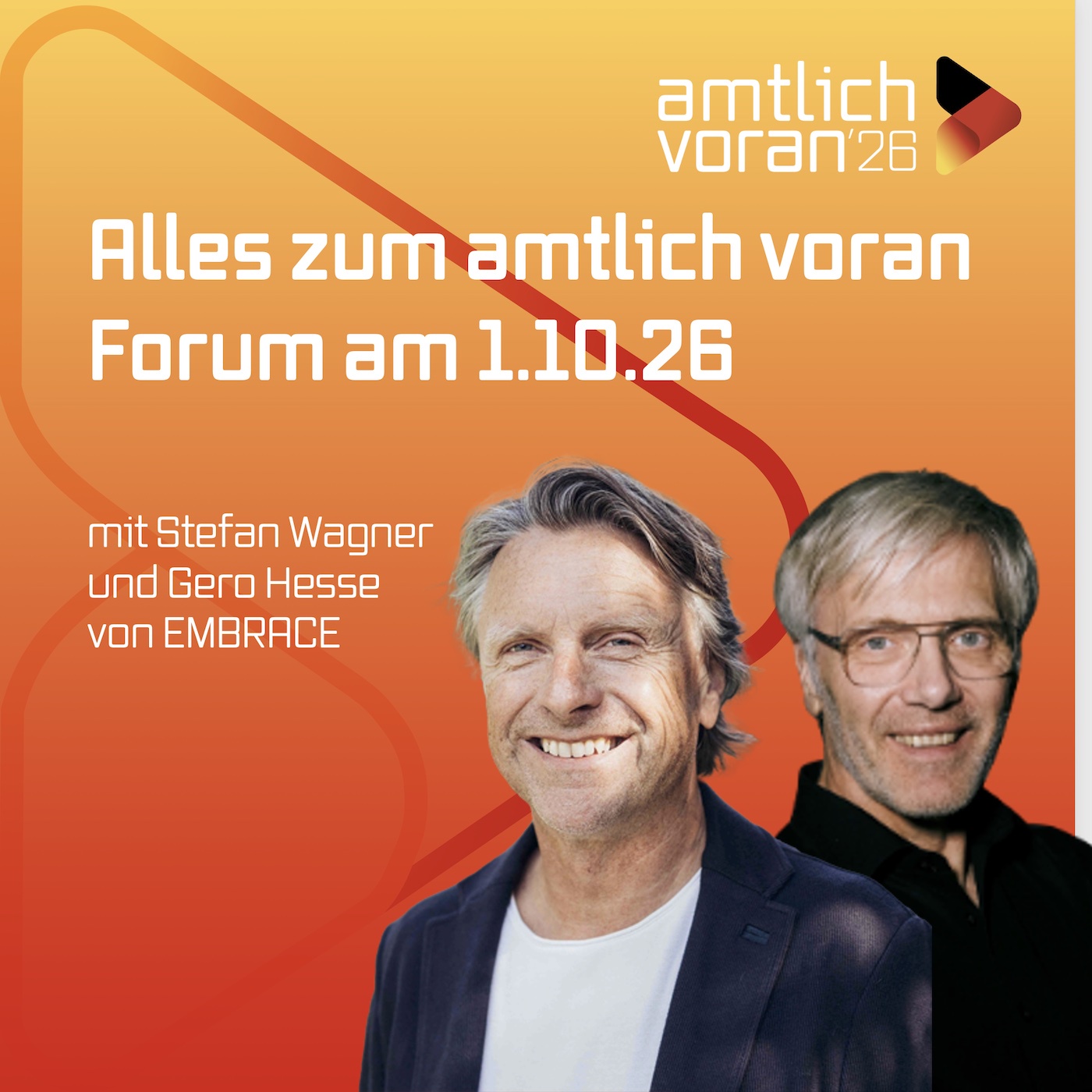 amtlich voran Special: Alles zum amtlich voran Forum am 1.10.2026