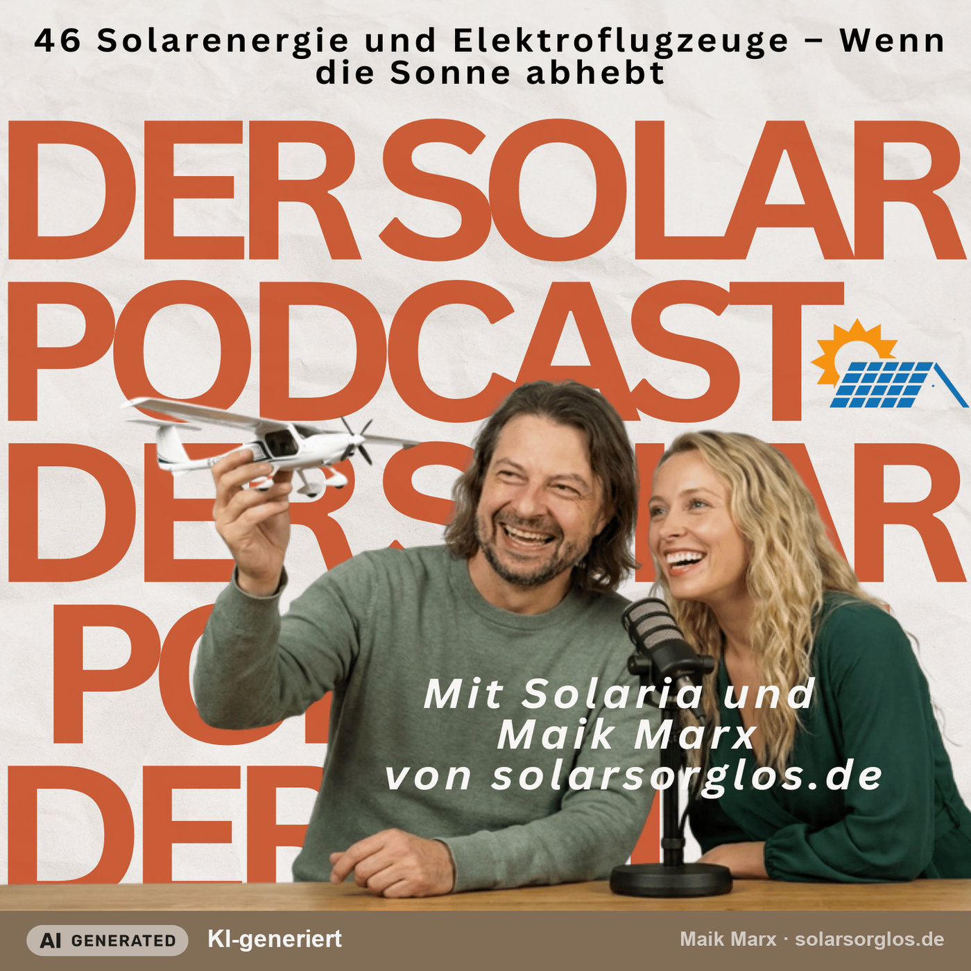 #46 Solarenergie und Elektroflugzeuge - Wenn die Sonne abhebt