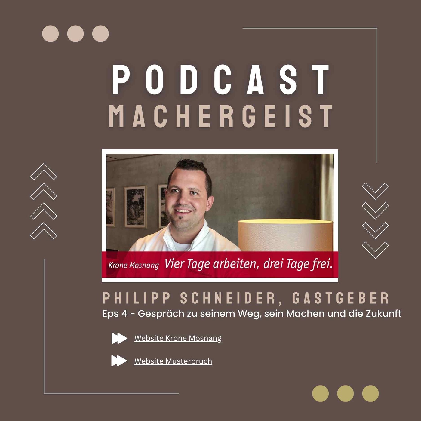 Eps4 - Gespräch mit Philipp Schneider, Unternehmer & Gastgeber der Krone Mosnang