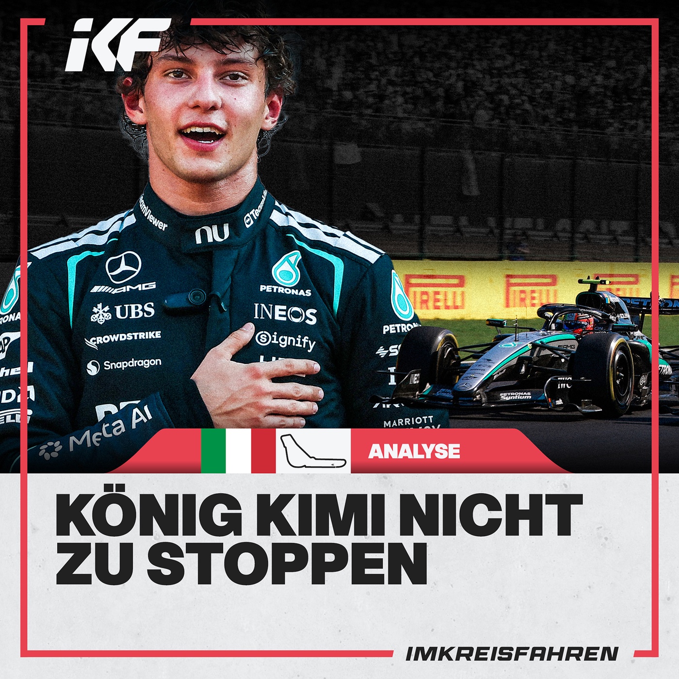 Antonelli gewinnt von P19 – Ferrari erlebt ein Monza-Drama | Analyse & Highlights