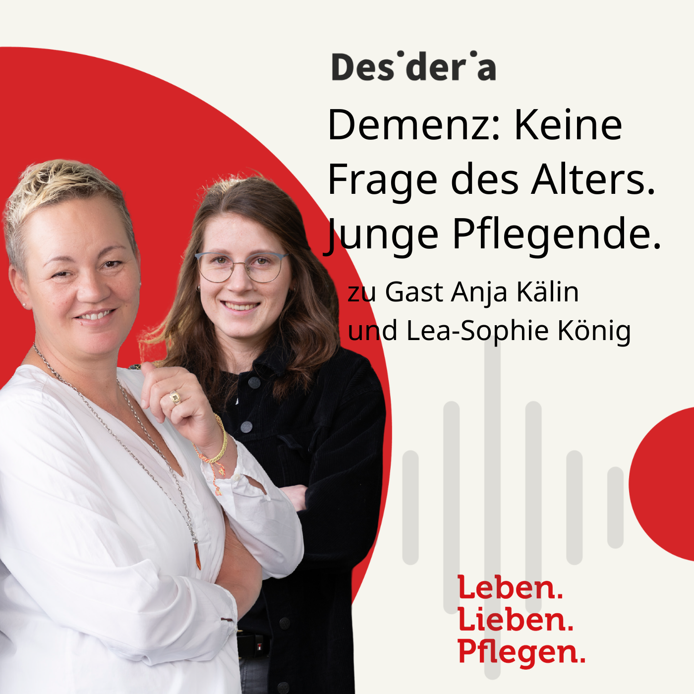 Demenz – keine Frage des Alters: Jung und pflegend. Mit Anja Kälin und Lea-Sophie König