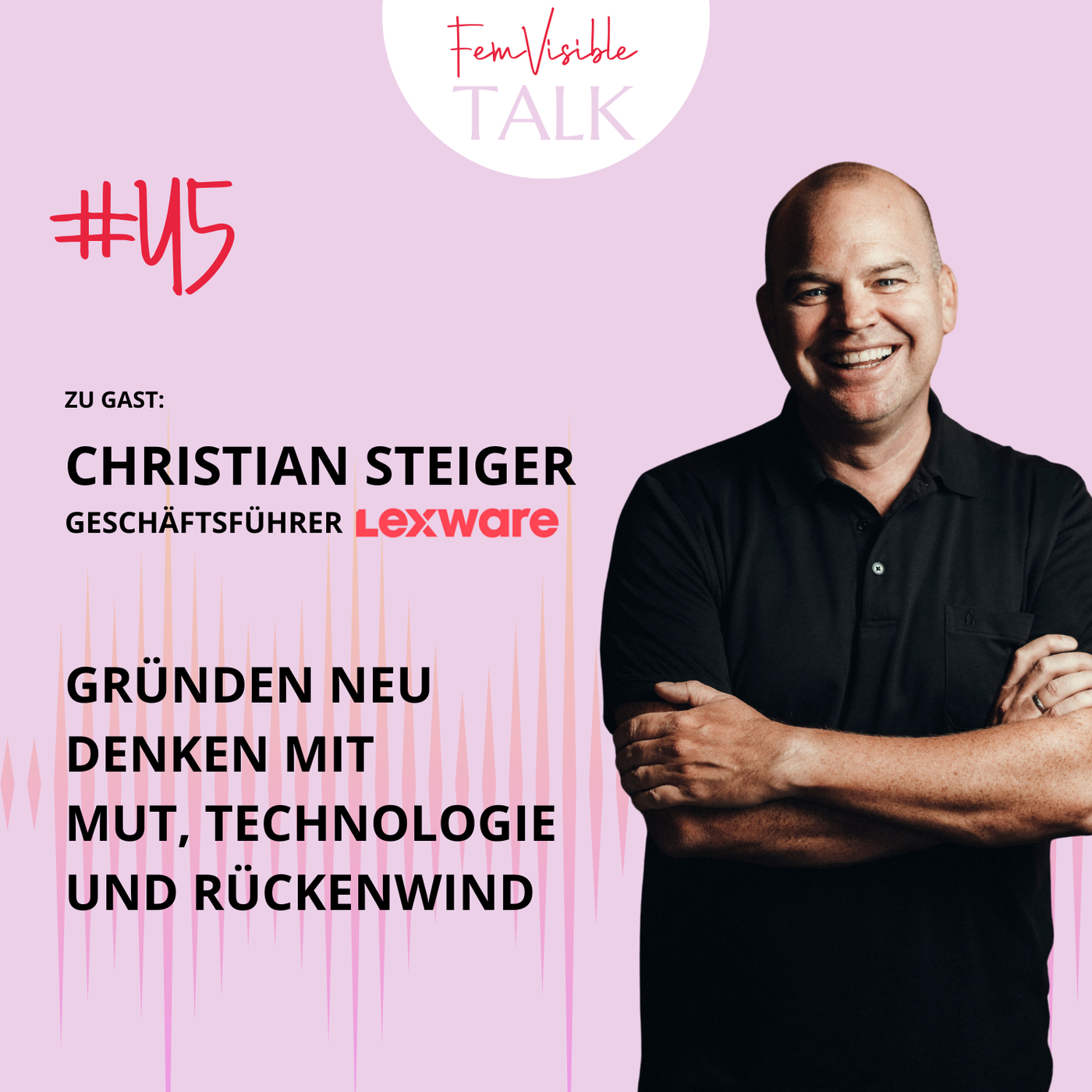 #45 Gründen neu denken mit Mut, Technologie und Rückenwind mit Christian Steiger, Geschäftsführer Lexware