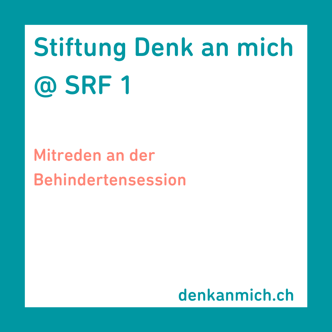 Mitreden an der Behindertensession