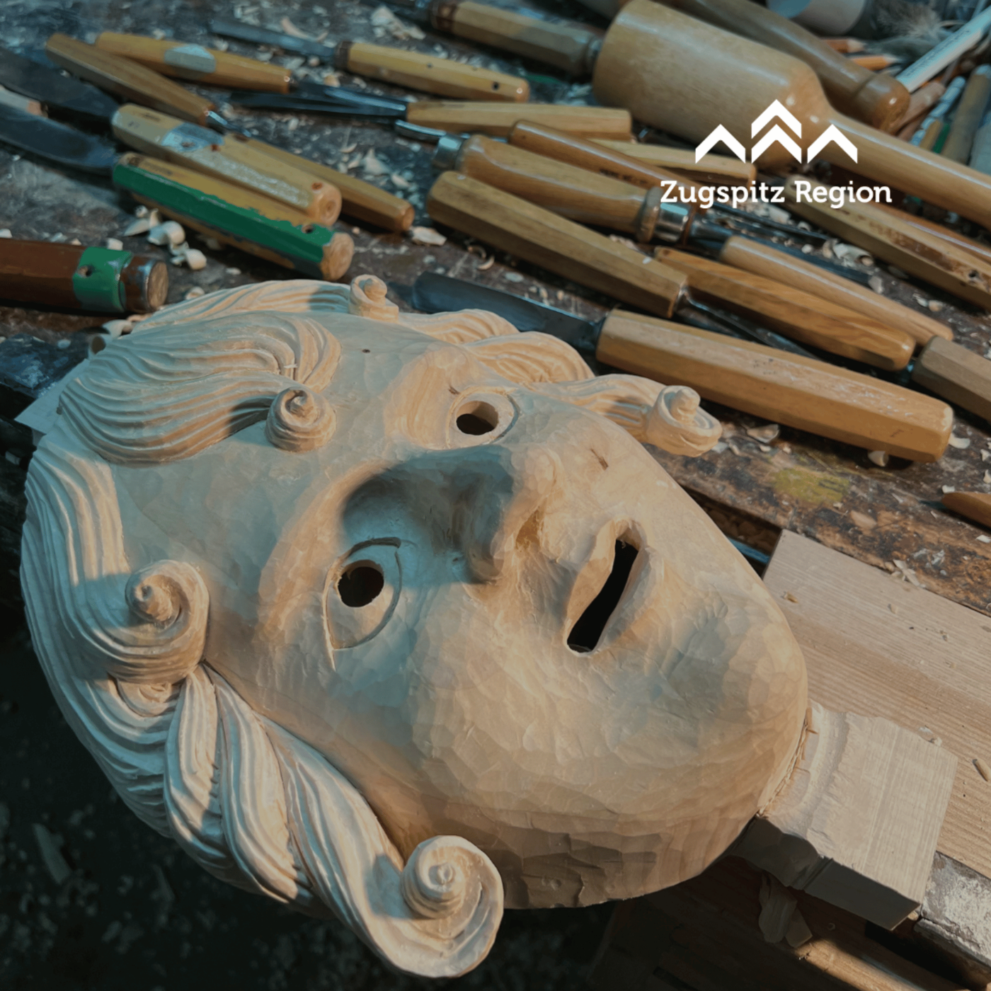 Masken sind sein Leben