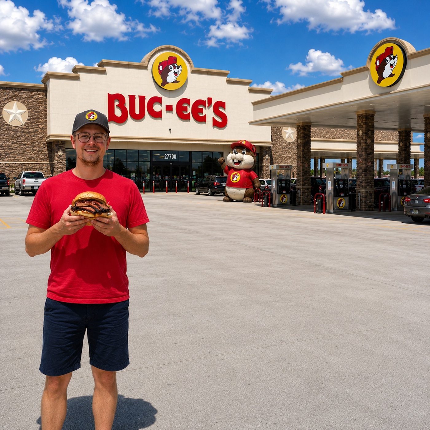 Typisch USA: BUC-EE´S - Der Kult und das Billion-Dollar Geschäft der Mega-Tankstelle (bis zu 150 Tanksäulen!) 