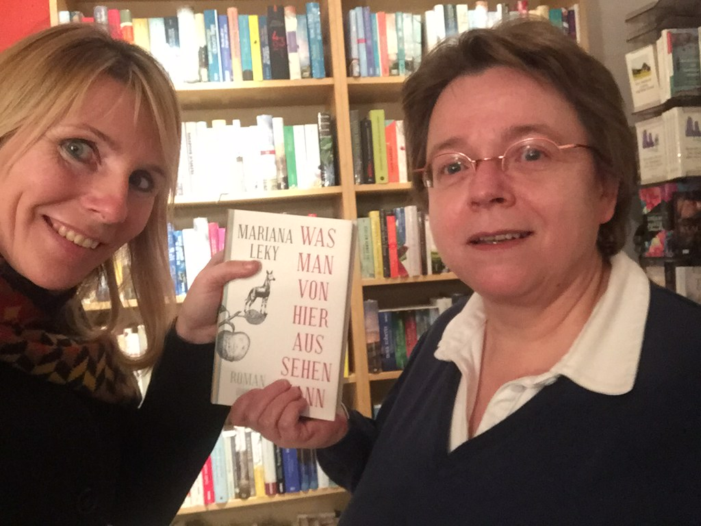 Bei der Buchhandlung Harms in Hamm