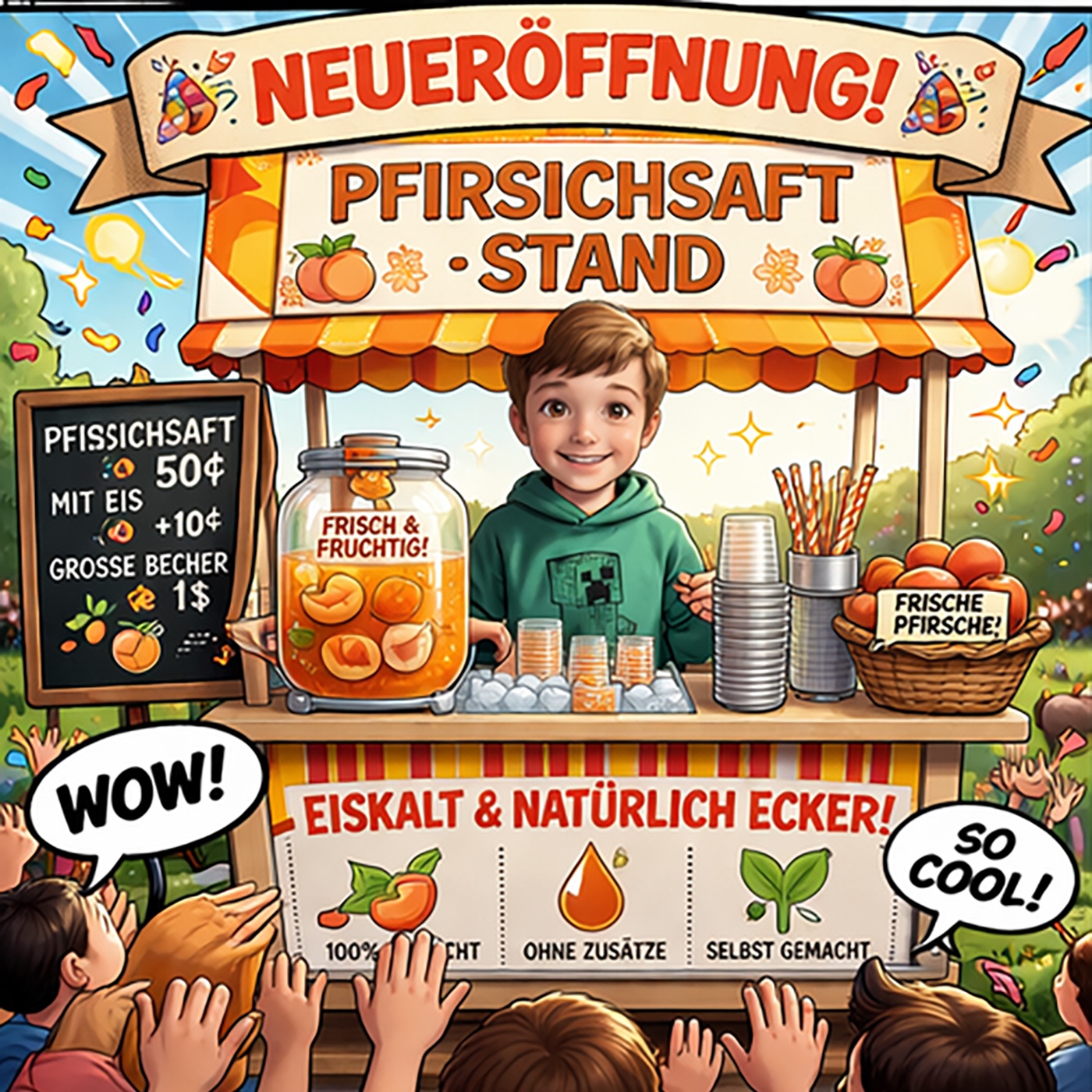 Zwischen Pfirsichsaft und Frenchnails
