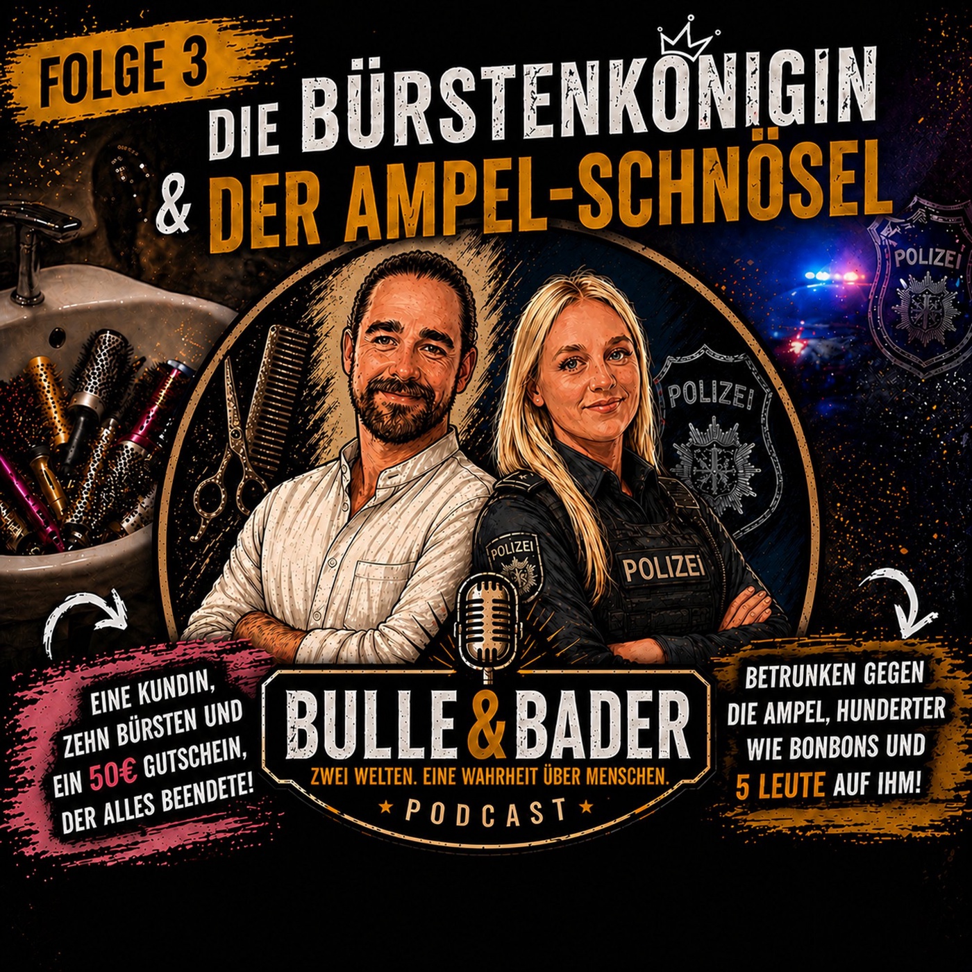 Bulle & Bader #3 – Die Bürstenkönigin & der Ampel Schnösel