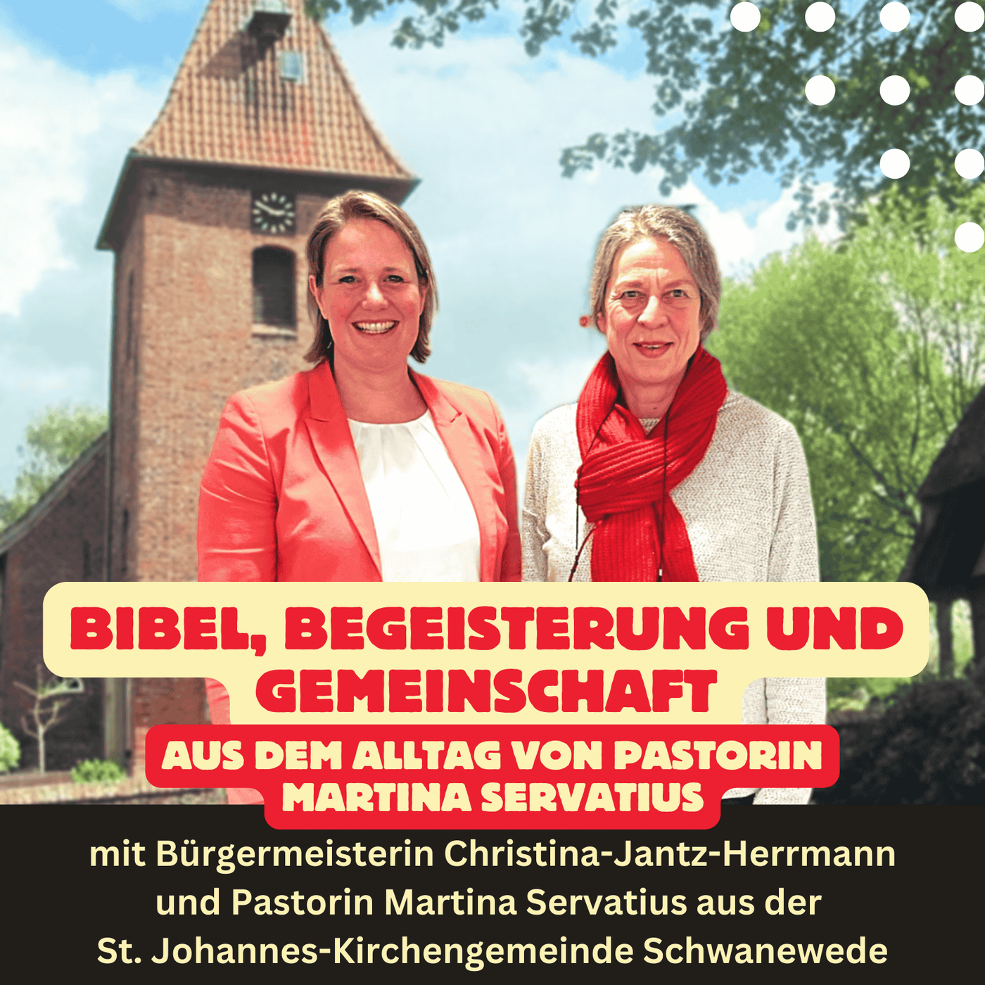 Folge 36: Bibel, Begeisterung und Gemeinschaft - aus dem Alltag von Pastorin Martina Servatius