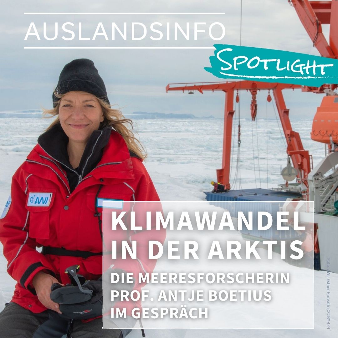 Klimawandel in der Arktis: Die Meeresforscherin Prof. Dr. Antje Boetius im Gespräch