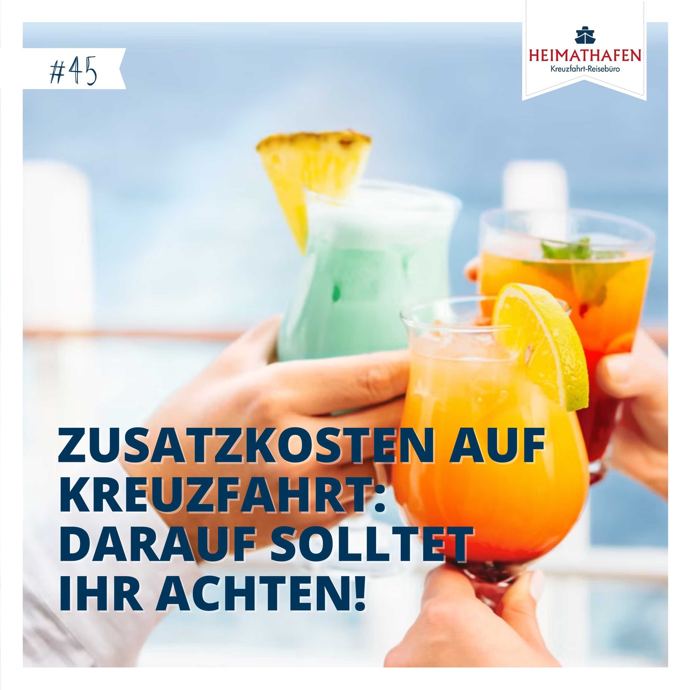#45 | Zusatzkosten auf Kreuzfahrt: Darauf solltet ihr achten!