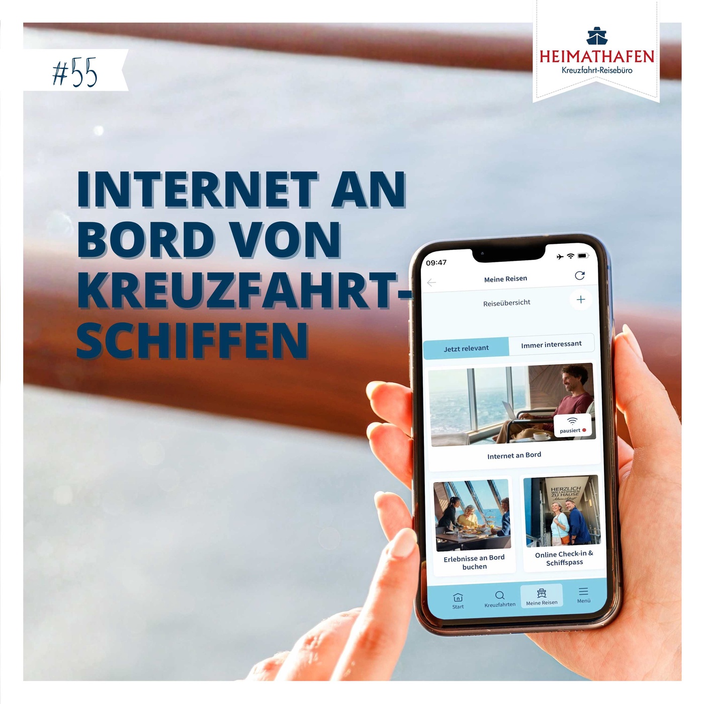#55 | Internet an Bord von Kreuzfahrtschiffen