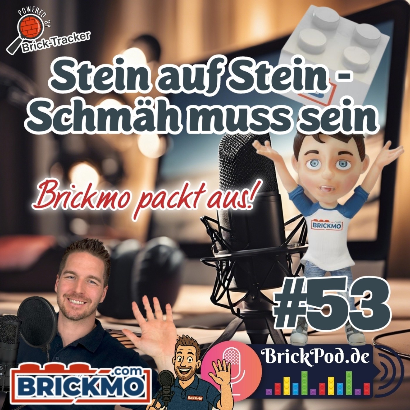 Folge 53 - Stein auf Stein - Schmäh muss sein: Brickmo packt aus