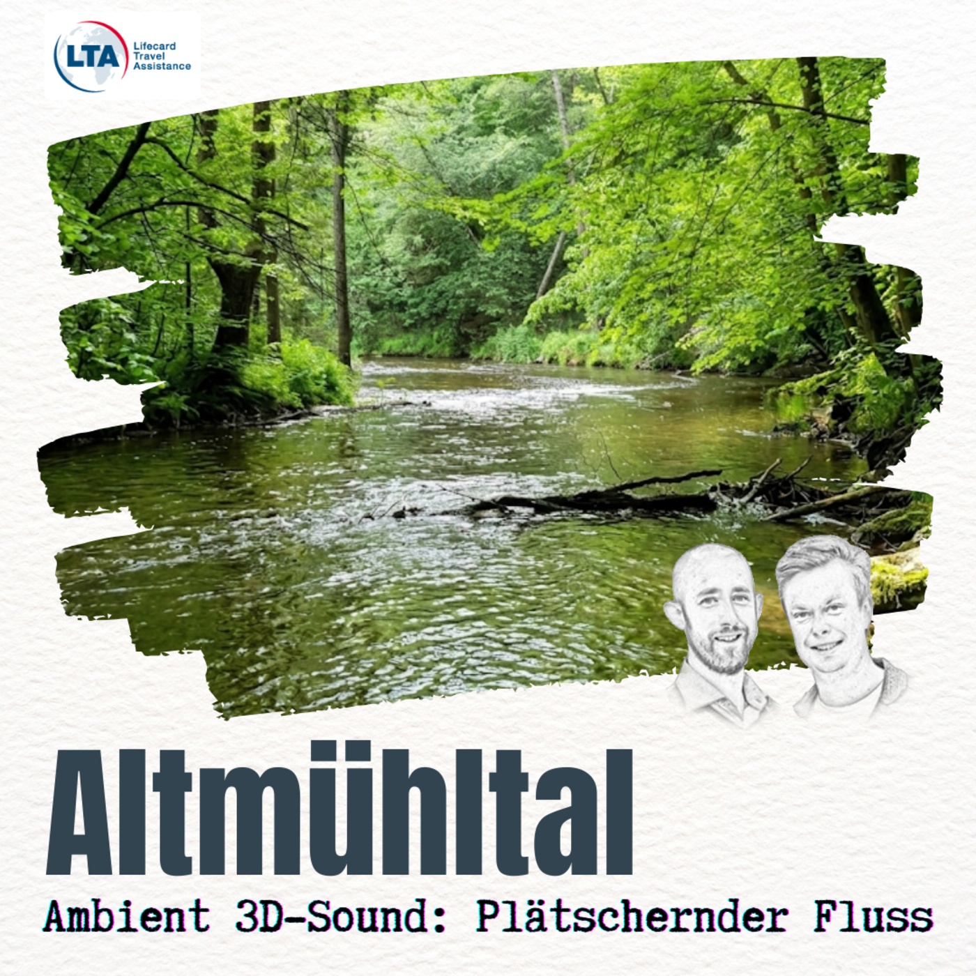 ASMR Flussplätschern im Altmühltal: Ambient 3D-Sound zum Einschlafen