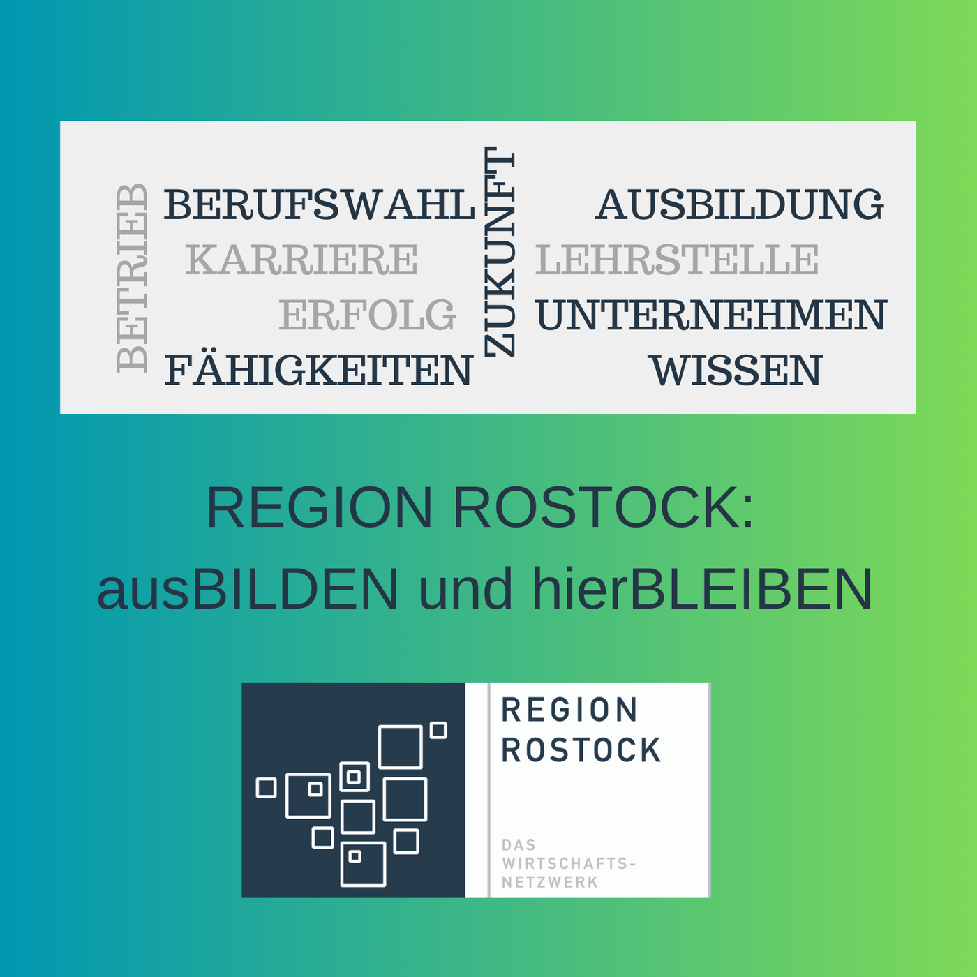 Region Rostock: ausBILDEN und hierBLEIBEN