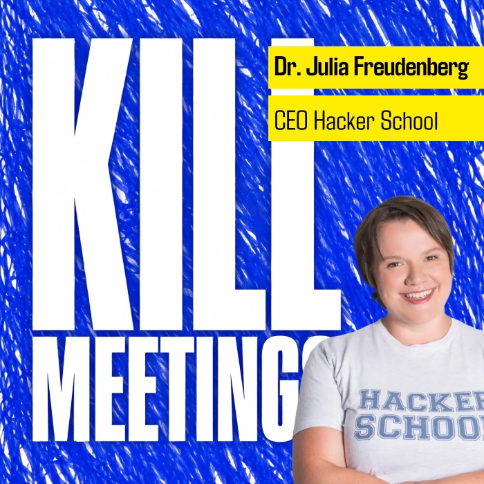 #21 30% der Arbeitszeit für internen Austausch: Der Meeting-Schockmoment mit Dr. Julia Freudenberg 