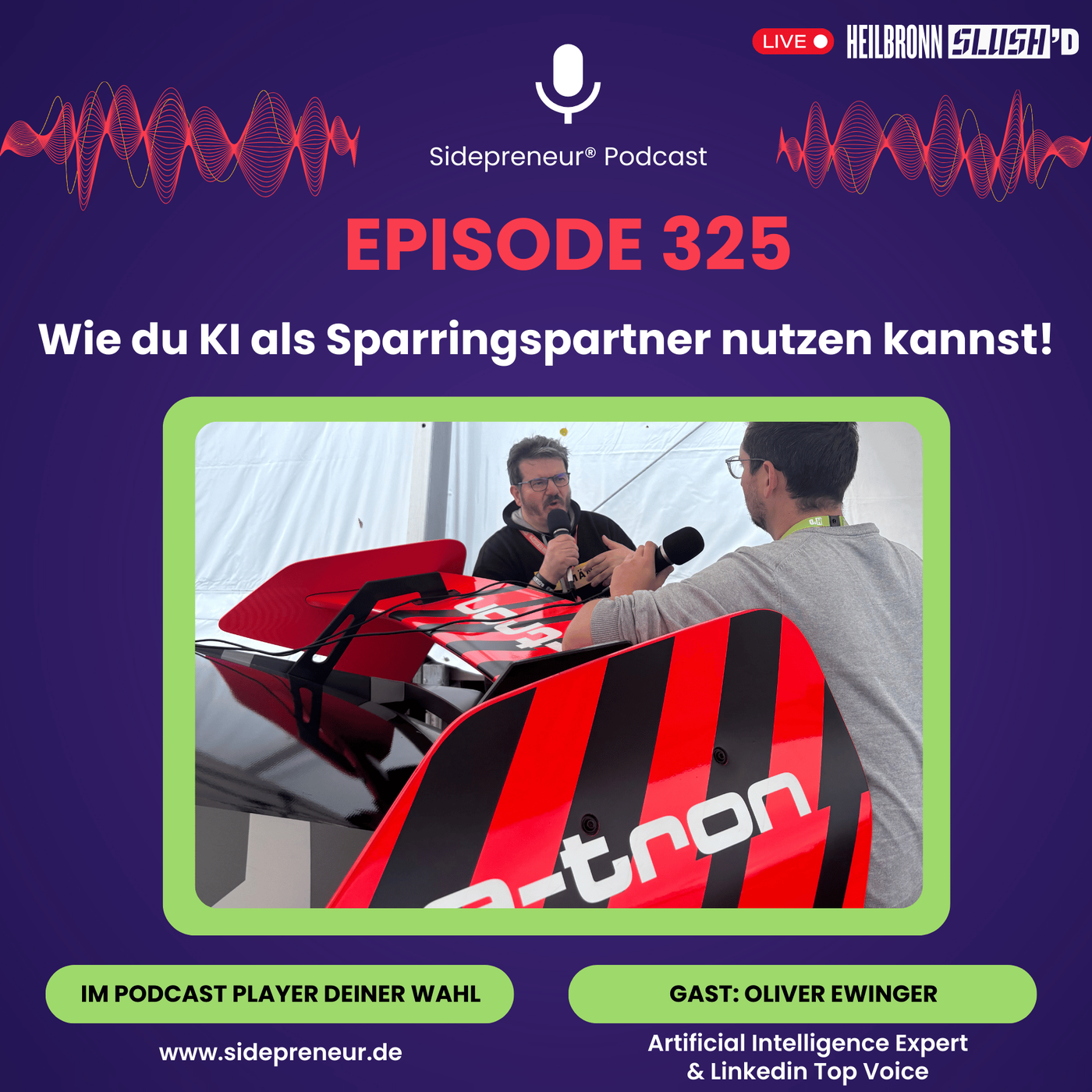 SP325 - Wie du KI als Sparringspartner nutzen kannst!