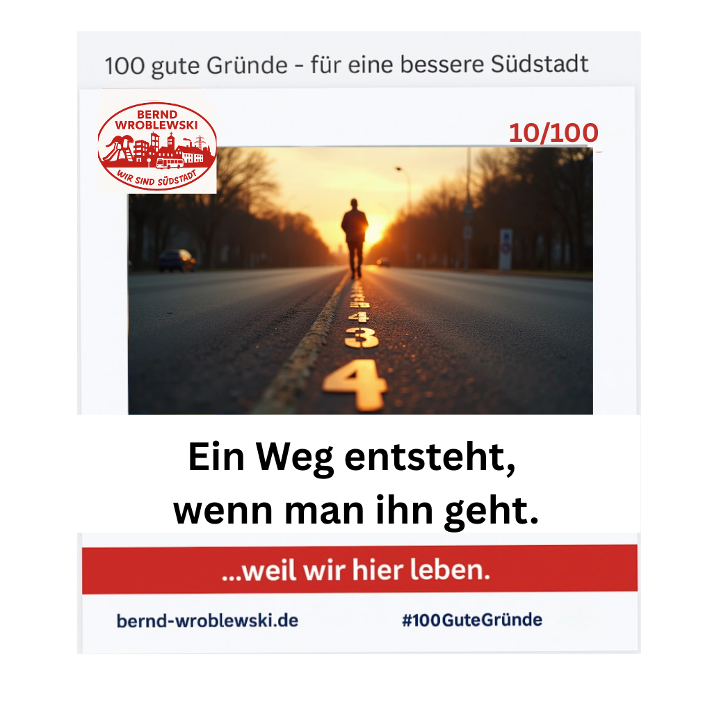 Zehn Schritte – und der Weg hat gerade erst begonnen