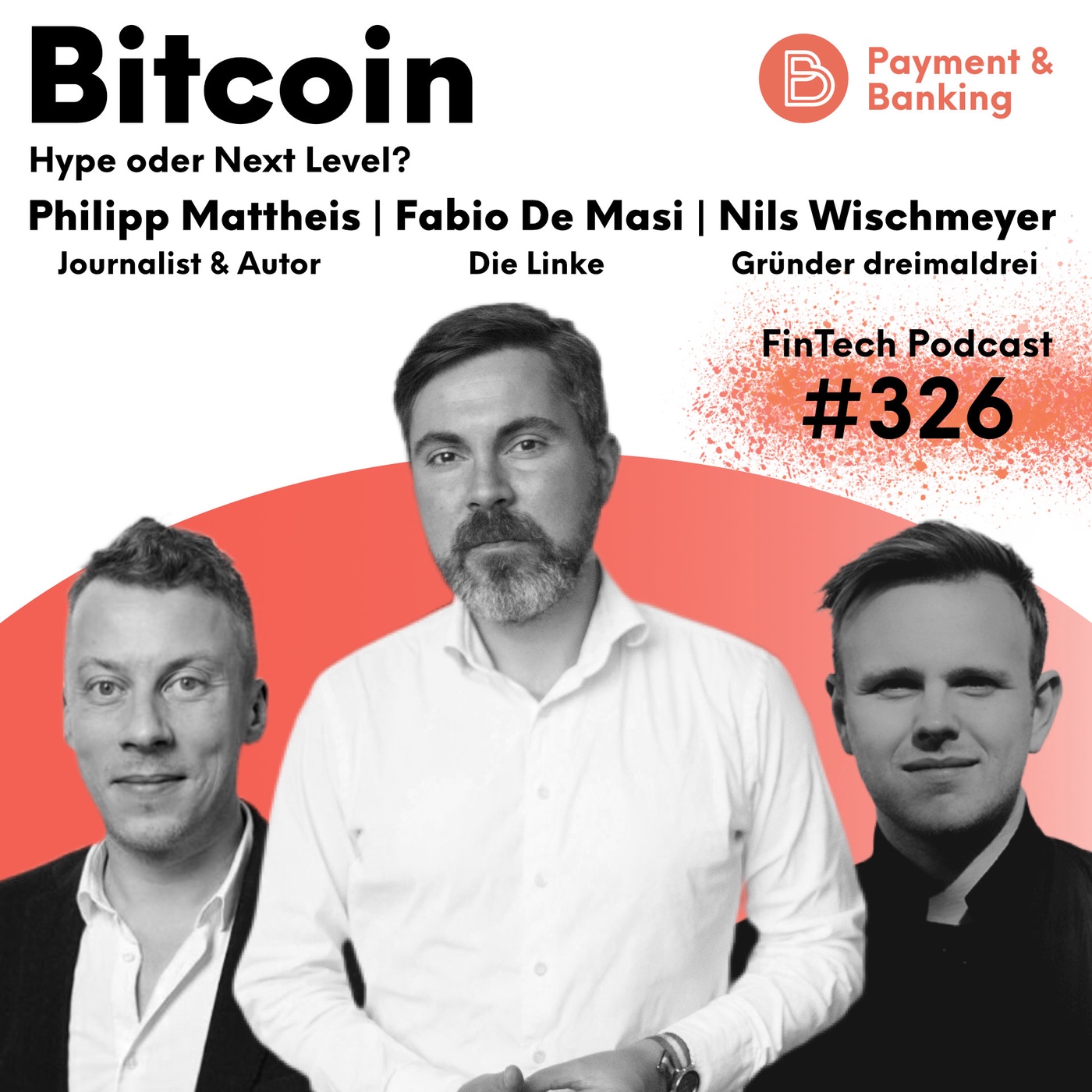 Bitcoin-Talk mit Fabio De Masi, Philipp Mattheis und Nils Wischmeyer