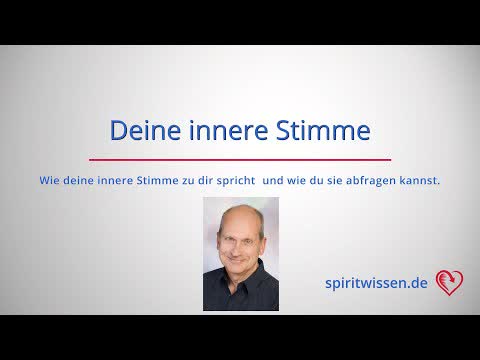 Deine innere Stimme