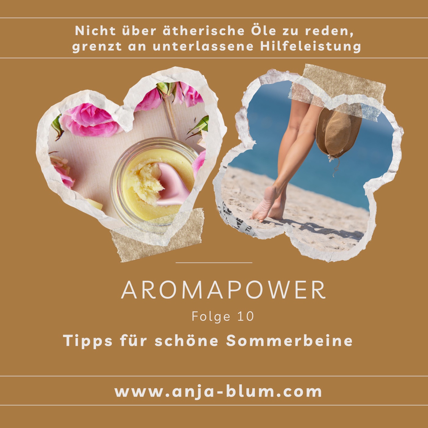 Schöne Sommerbeine