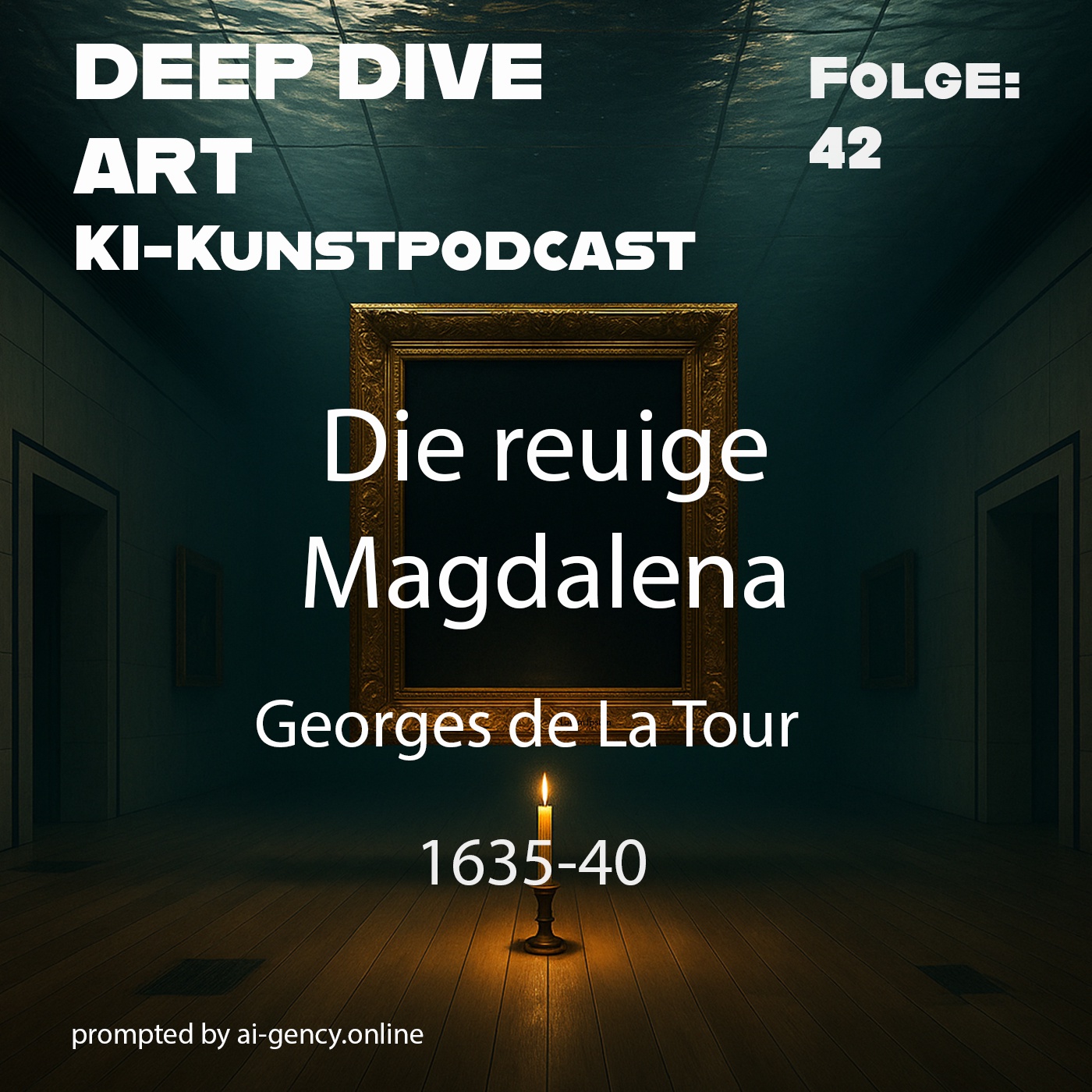 Die reuige Magdalena // Georges de La Tour