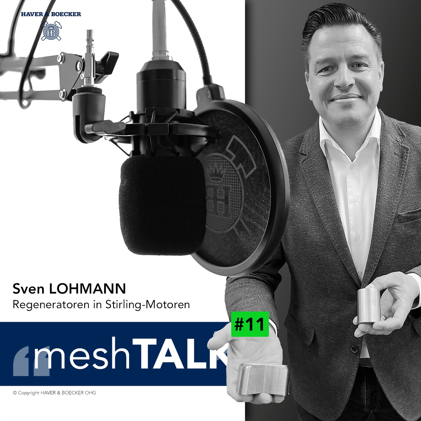 #11 - Sven Lohmann: Regeneratoren in Stirling-Motoren