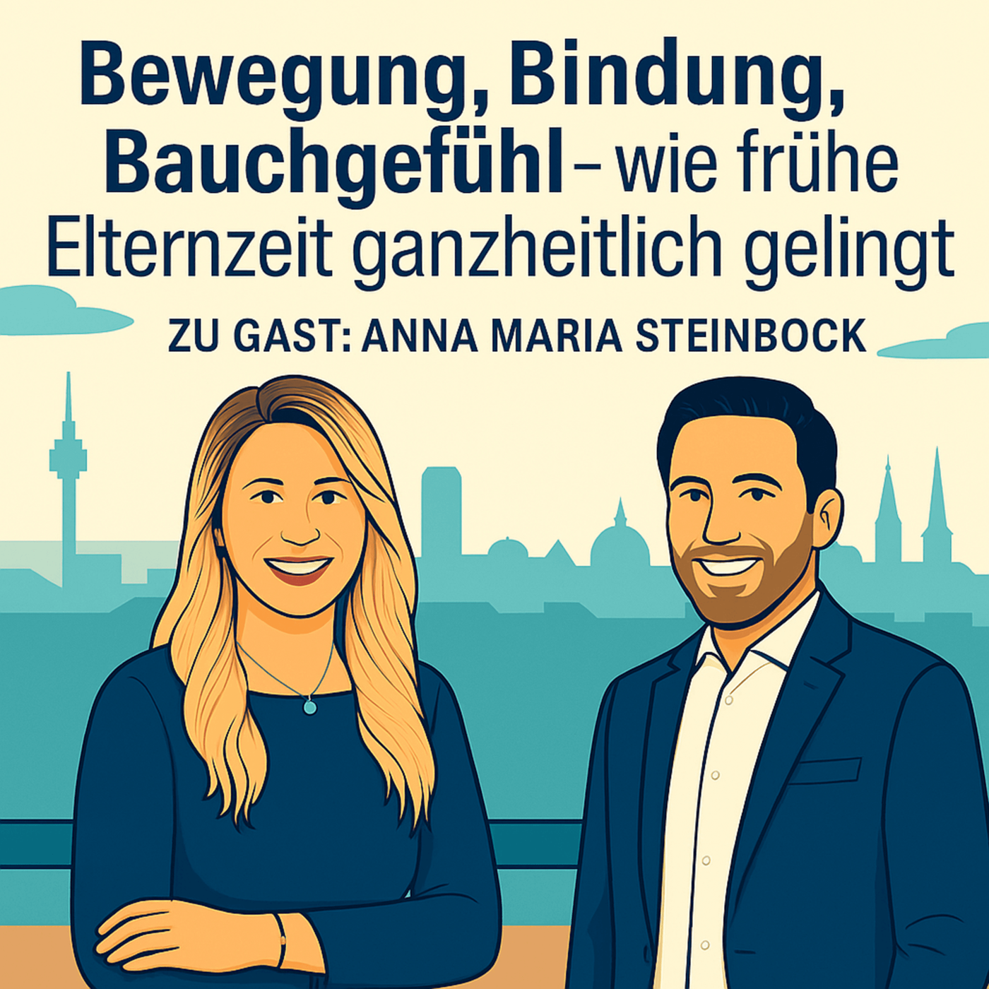 „Bewegung, Bindung, Bauchgefühl – wie frühe Elternzeit ganzheitlich gelingt“ mit Anna Maria Steinbock 