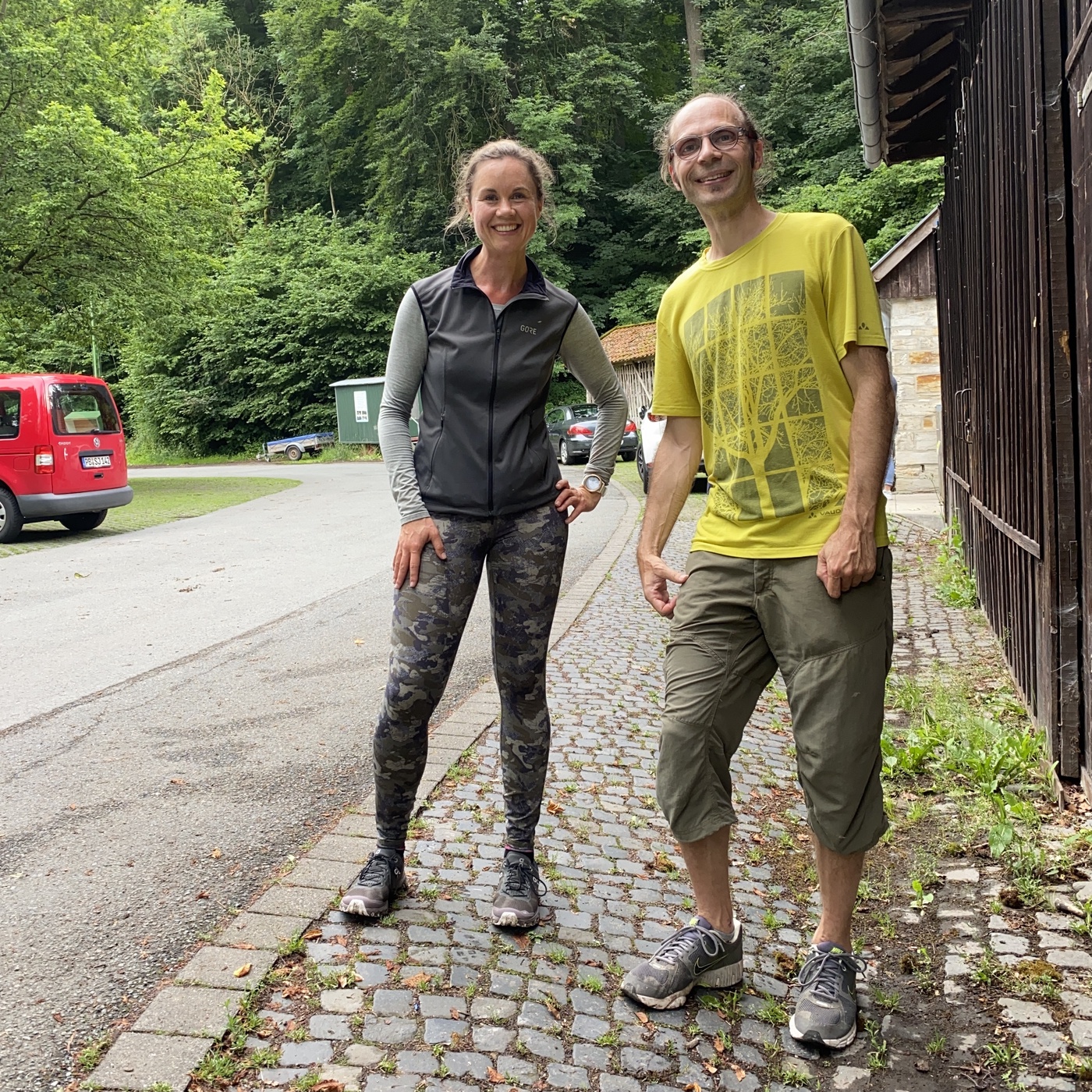 Musiktherapeut Heiko läuft ganz ohne Musik... 