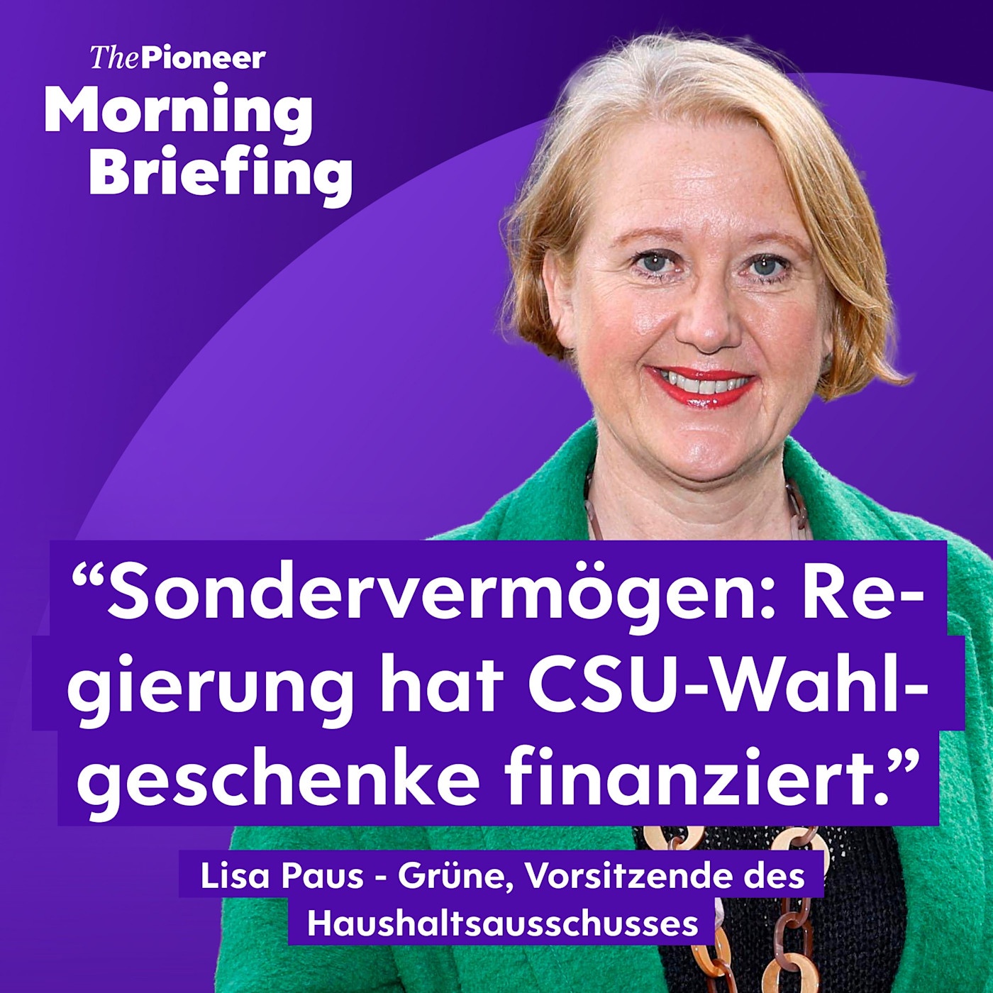 Lisa Paus über zweckentfremdetes Sondervermögen | Nida-Rümelin zu Habermas | Nvidia