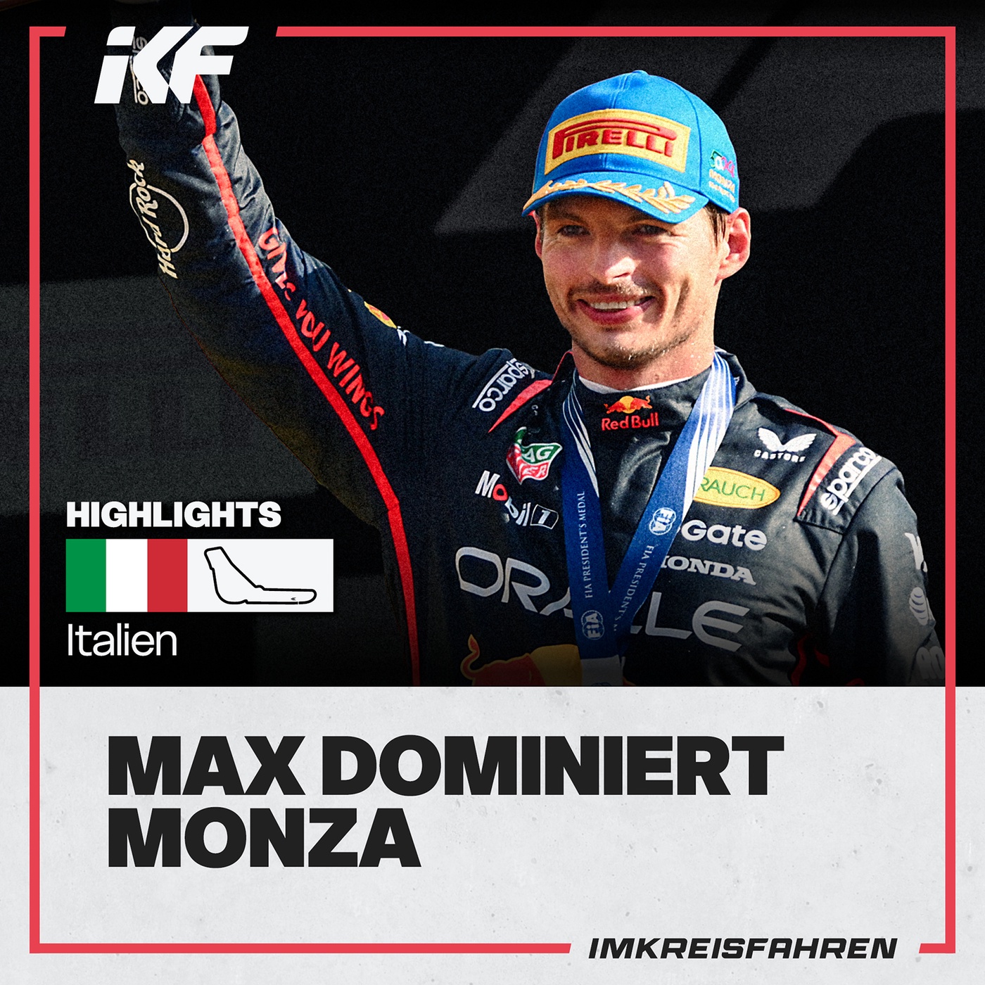Max dominiert Monza | Highlights Italien