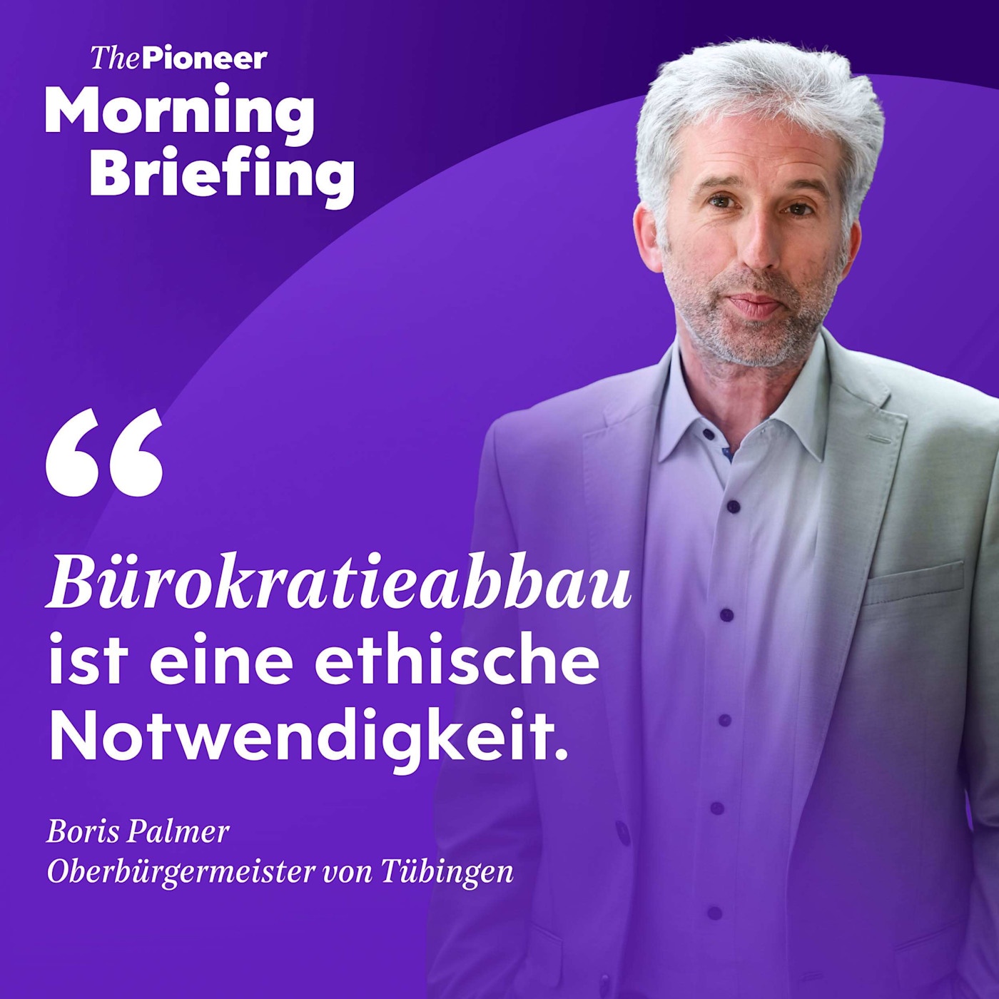 Boris Palmer über Flaschen in der Politik | August Hanning | Fox News wird 30