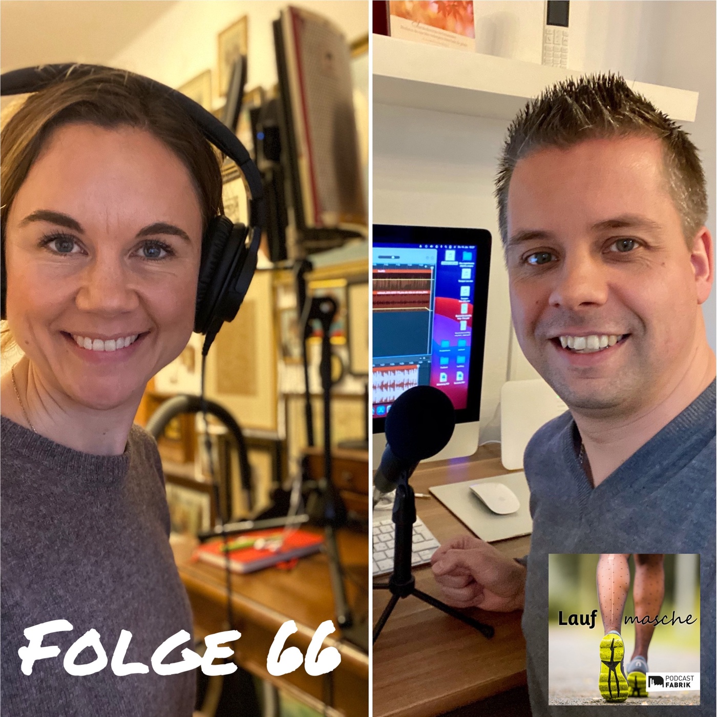 Laufmasche meets Leo Läuferknie vom Schneckentempo Podcast