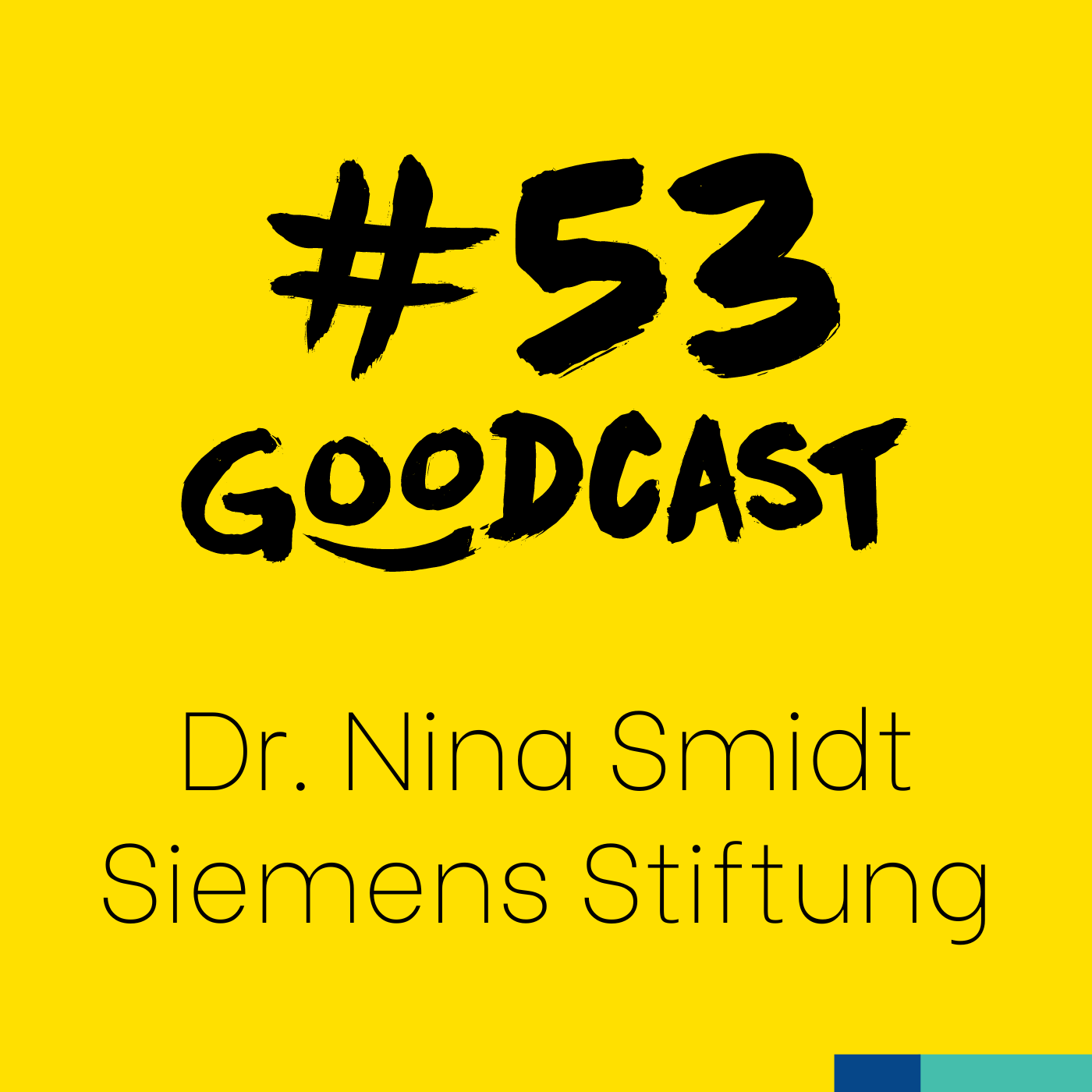 #53 Dr. Nina Smidt von der Siemens Stiftung - Wasser als Lebensspender