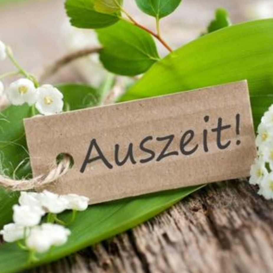 Auszeit.