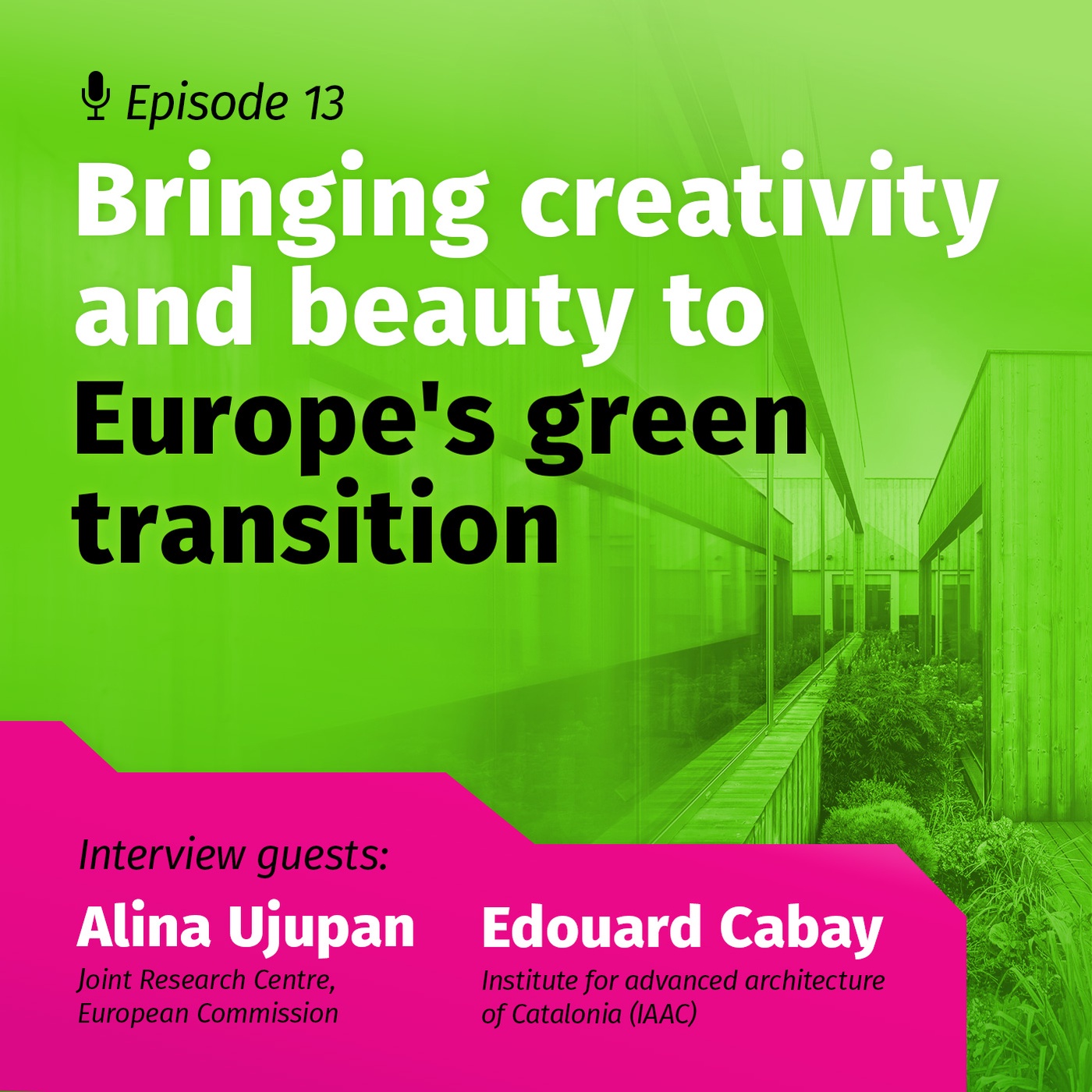 Bringing creativity and beauty to Europe's green transition