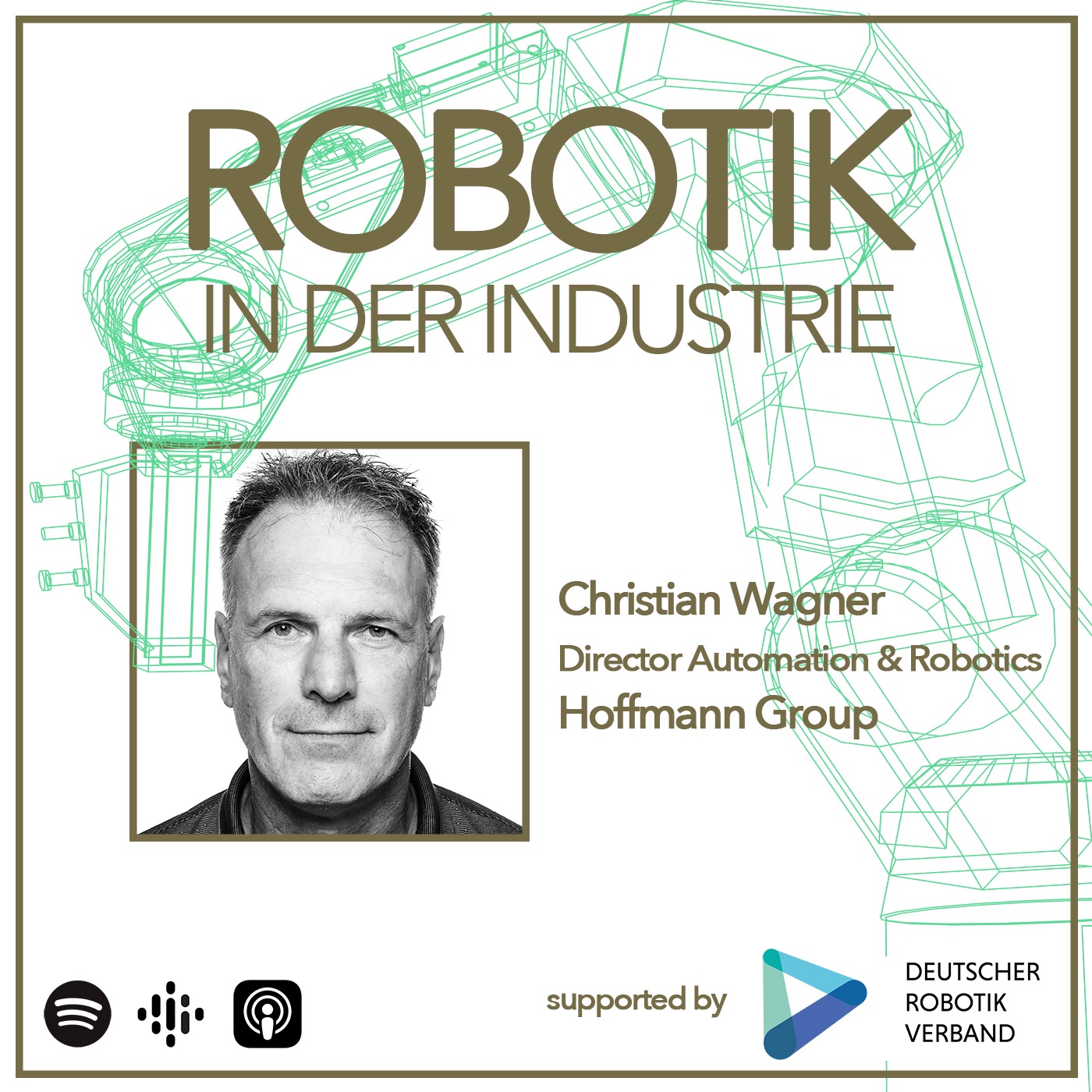 Der Hoffmann-Roboter an der Werkzeugmaschine