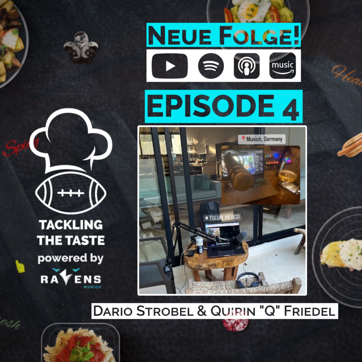 Mexiko Episode - TACKLING THE TASTE Folge 4 mit Dario & Q