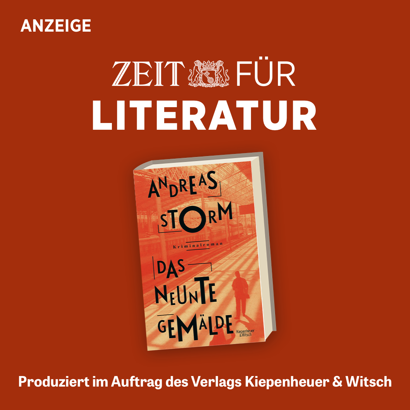 ZEIT für Literatur mit Andreas Storm