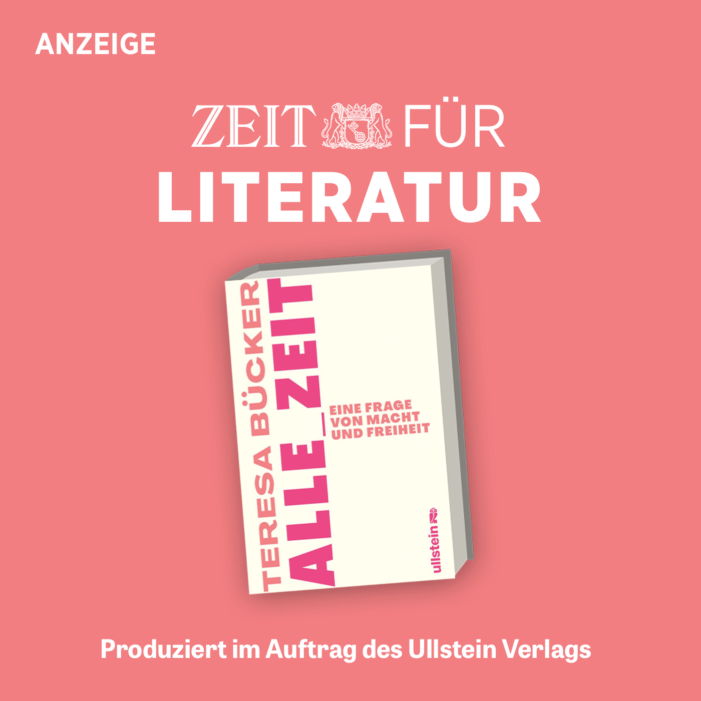ZEIT für Literatur mit Teresa Bücker